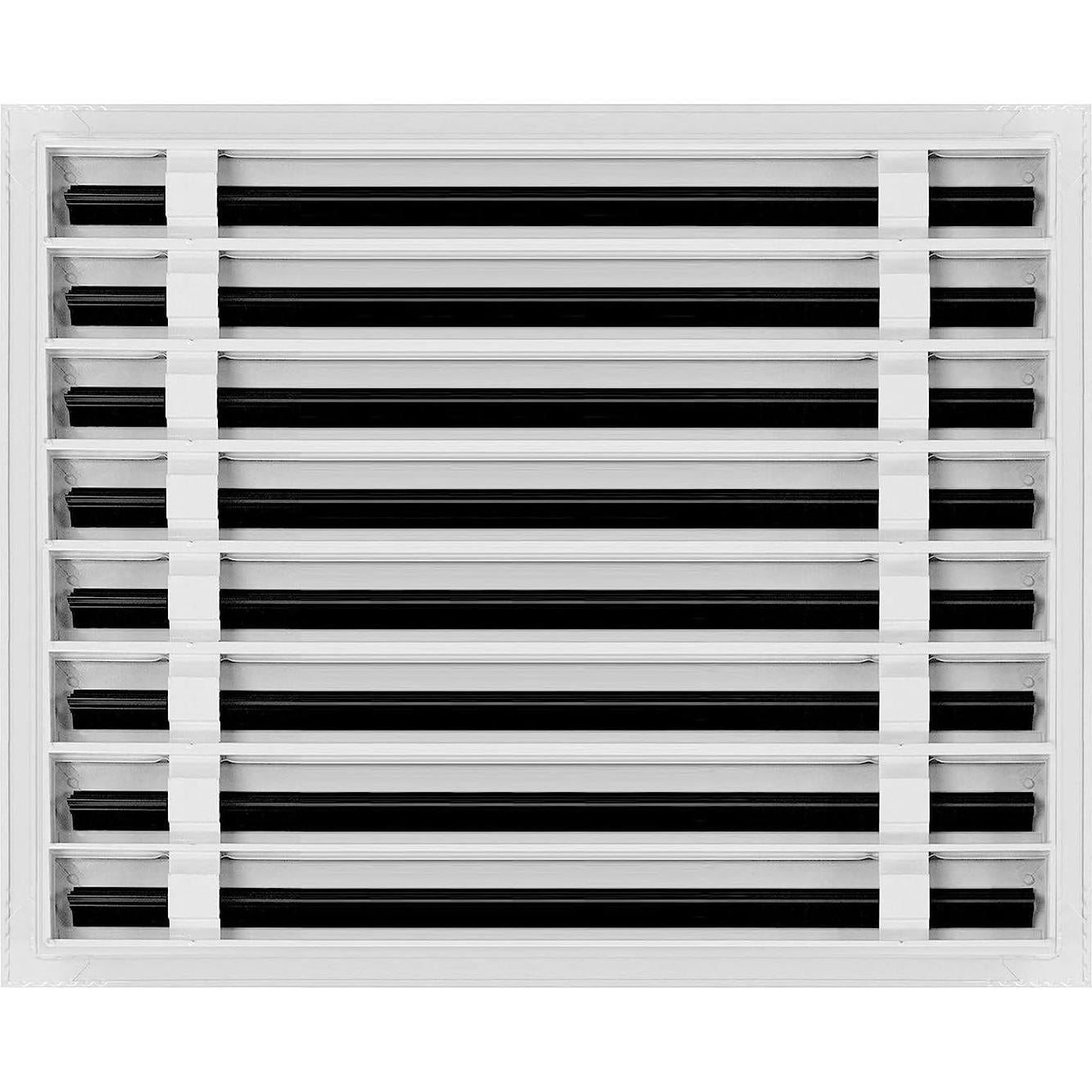 Cubierta de Ventilación de Aire 20x16 Aluminio Blanco Texas Buildmart