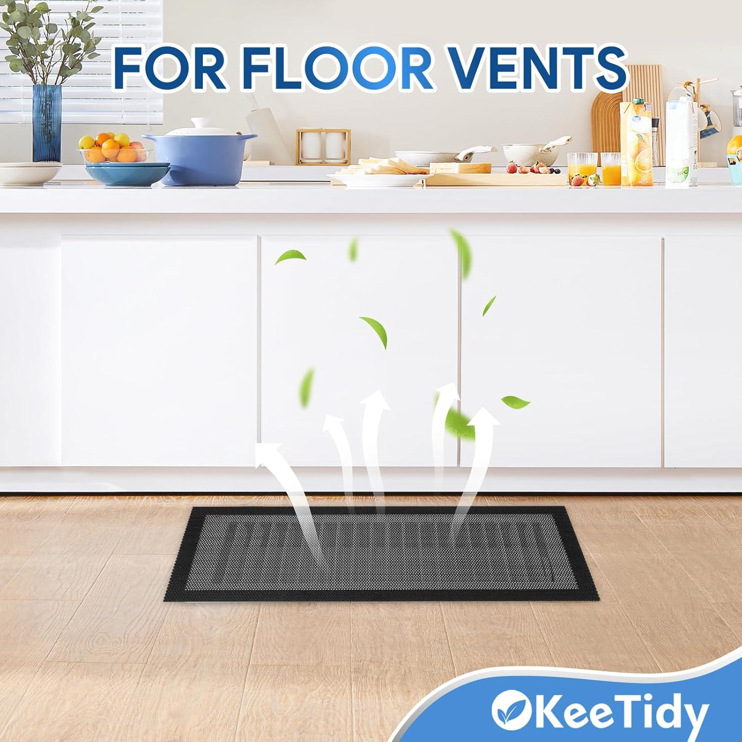 Cubiertas de Ventilación Magnéticas KeeTidy 4x10" Paquete de 4