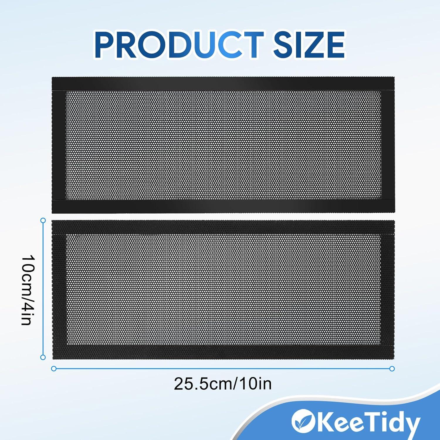 Cubiertas de Ventilación Magnéticas KeeTidy 4x10" Paquete de 4