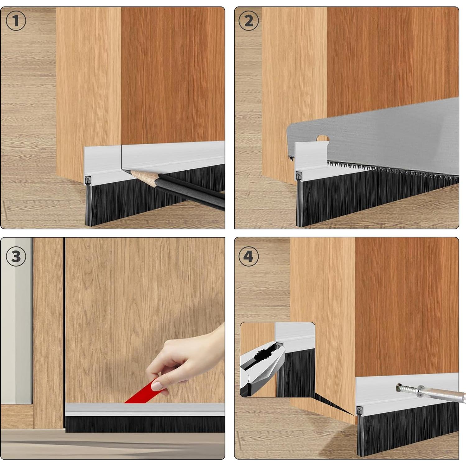 2 Tapones para Corrientes de Aire YYGCL 81.28 cm Aluminio