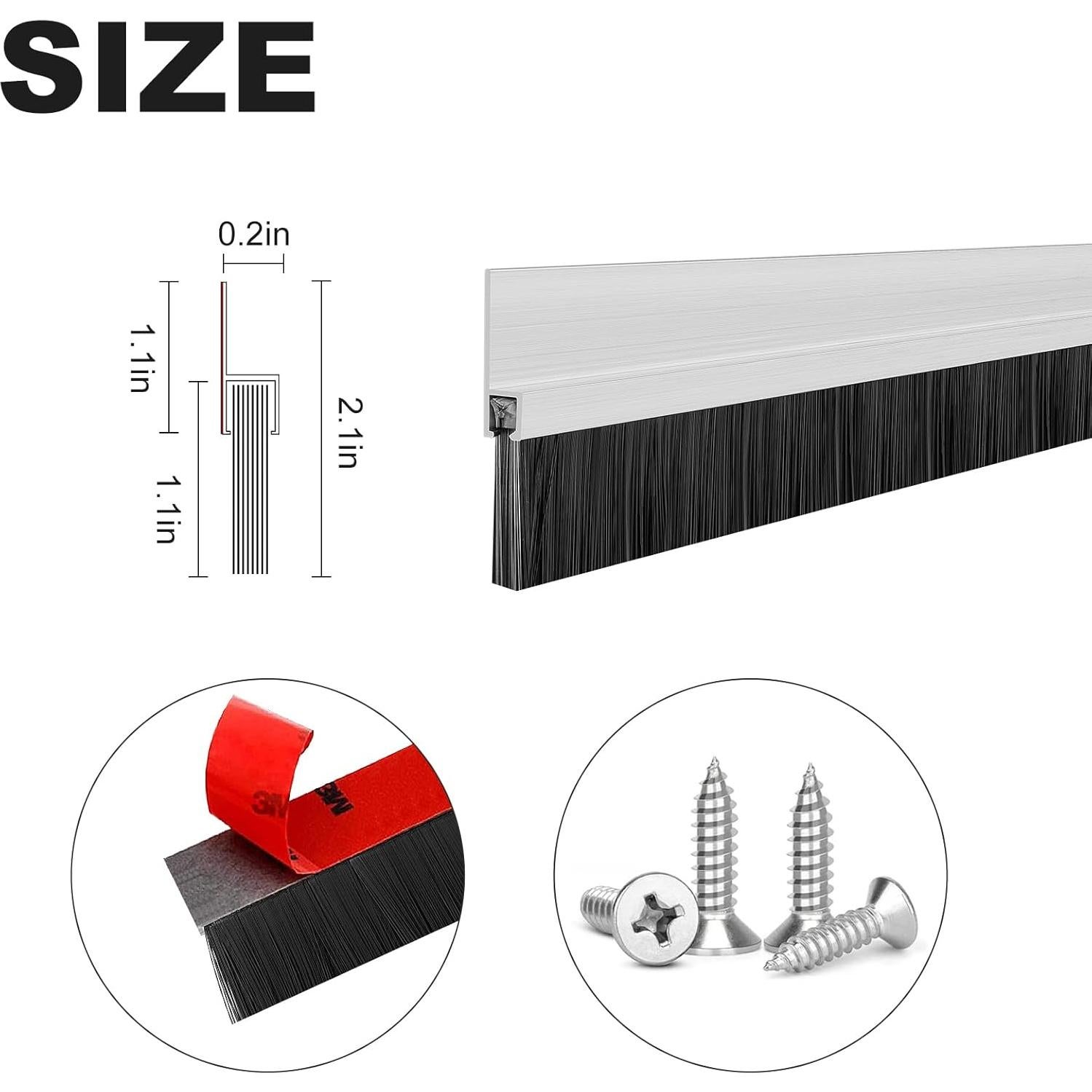 2 Tapones para Corrientes de Aire YYGCL 81.28 cm Aluminio