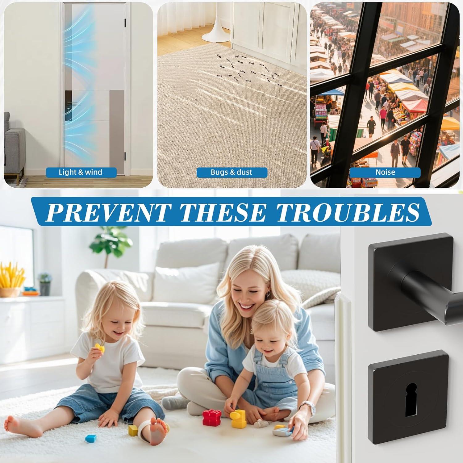 Burlete para Puertas y Ventanas Vannesse 6m Aislante Térmico