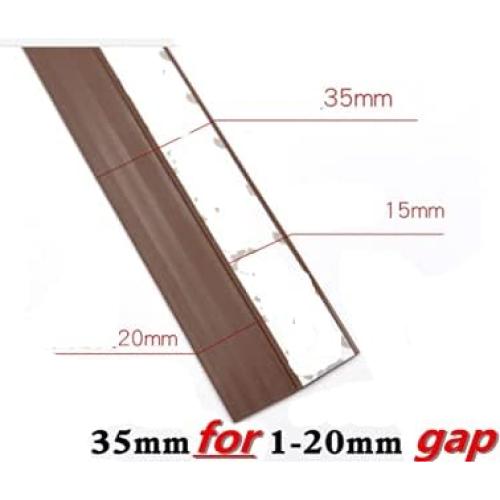 Sello de Puerta Metany de Goma Negra 5m x 3.5cm para Aislamiento