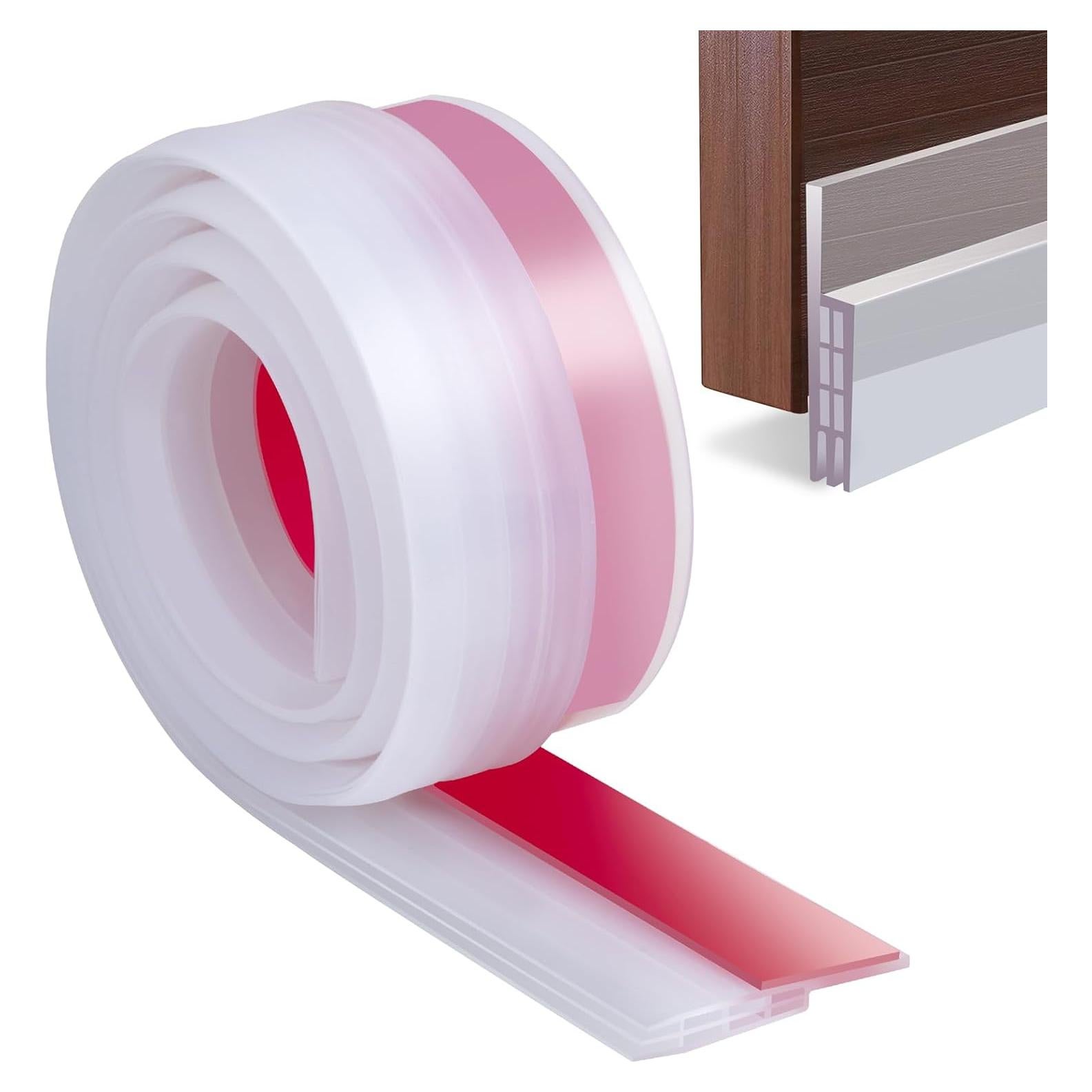 Sello de Puerta Aislante YOUSHARES 1m Transparente - Excluidor de Corrientes