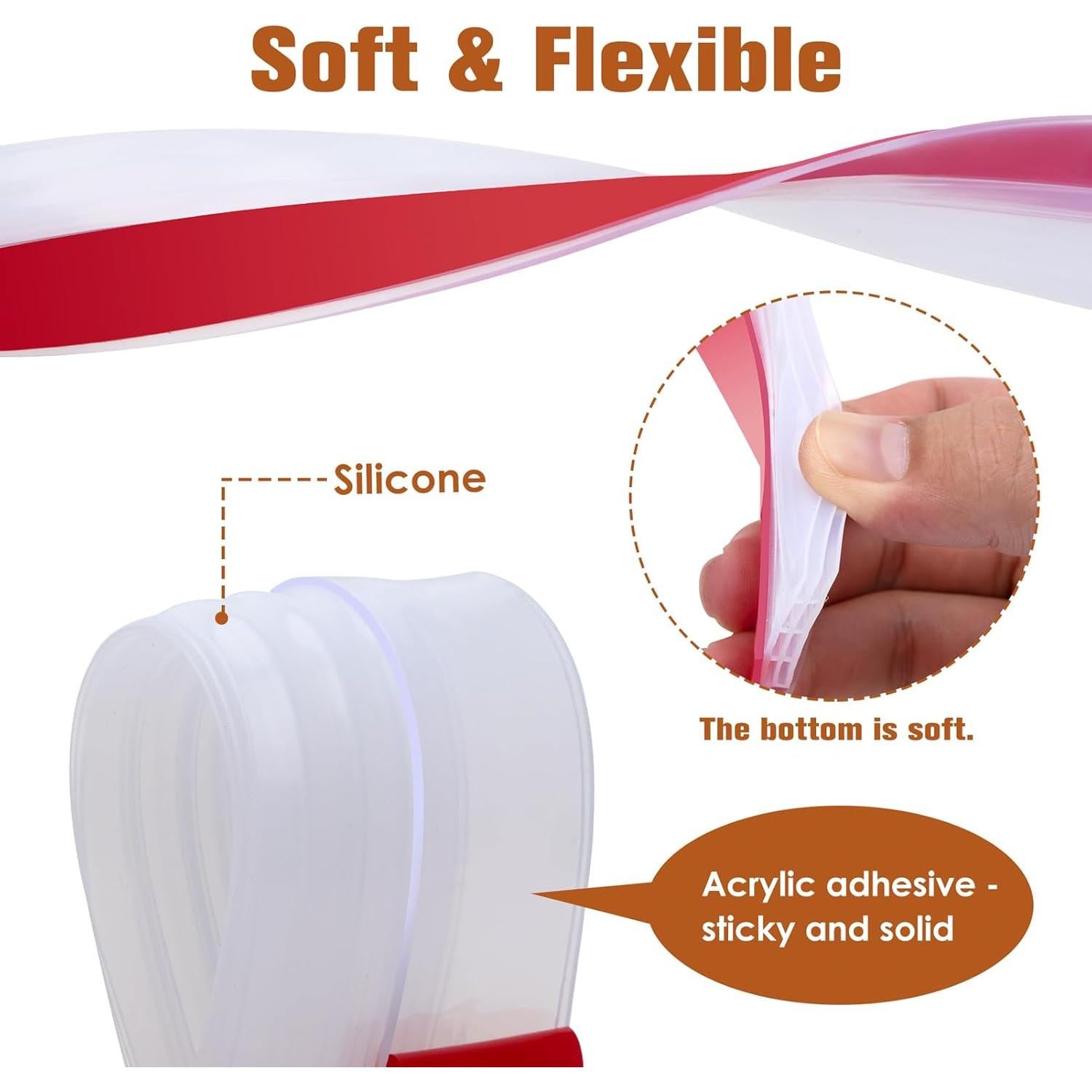 Sello de Puerta Aislante YOUSHARES 1m Transparente - Excluidor de Corrientes