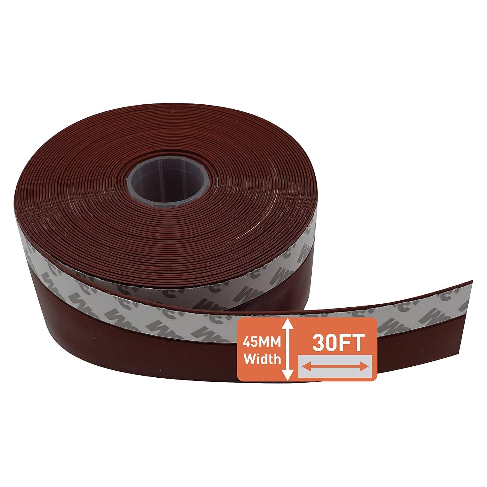 Tira de Sello de Silicona Absolute Living 45mm x 9.14m Marrón