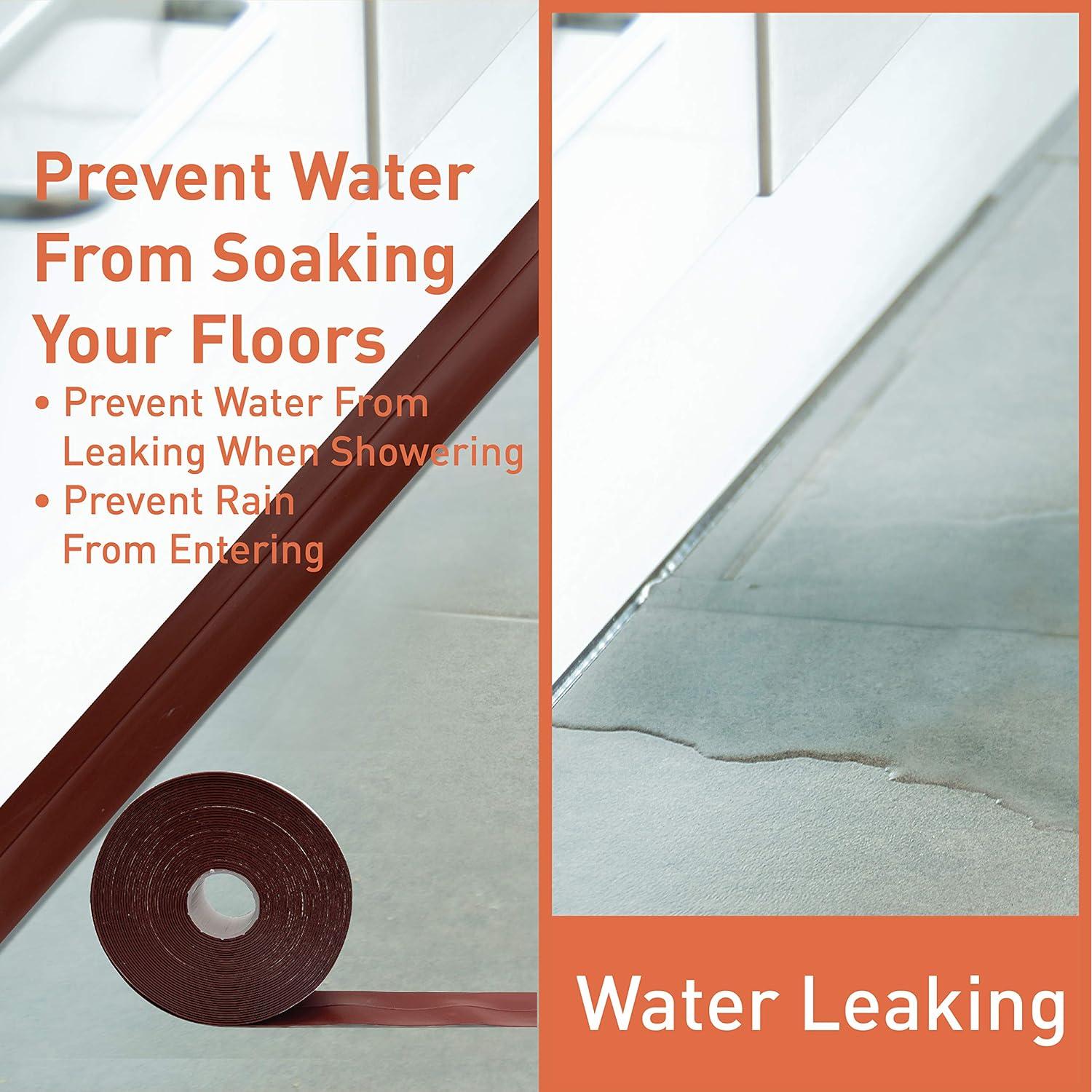 Tira de Sello de Silicona Absolute Living 45mm x 9.14m Marrón