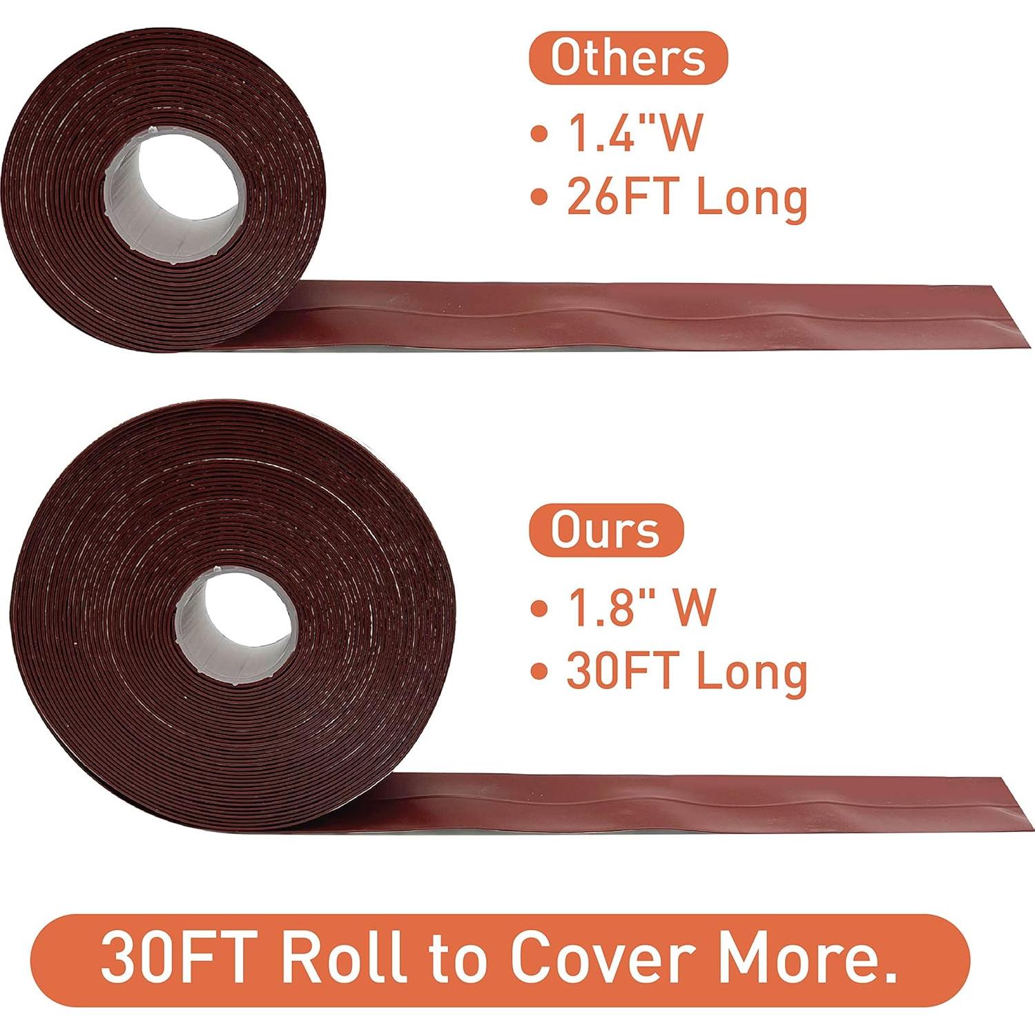 Tira de Sello de Silicona Absolute Living 45mm x 9.14m Marrón