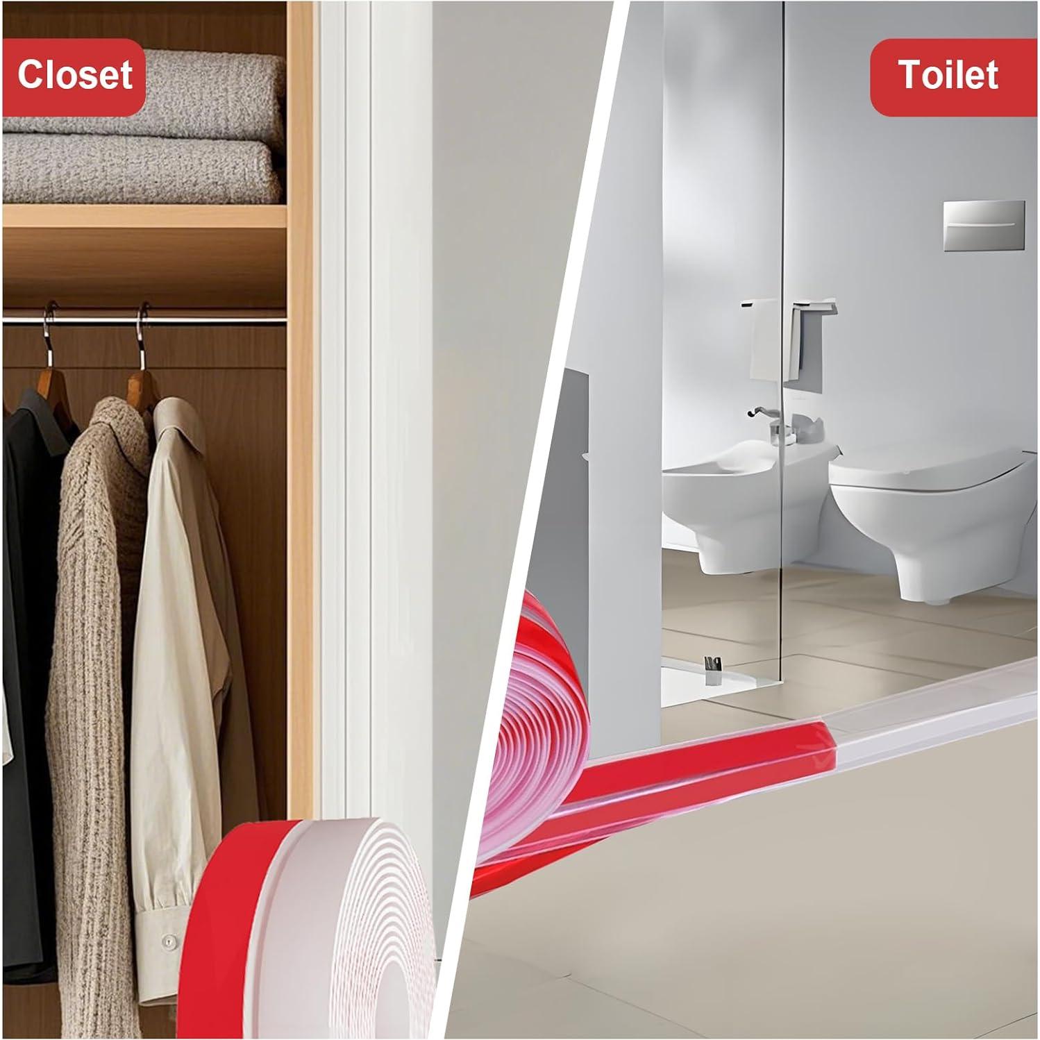 Cinta de Sellado para Puerta BADAO TPE 11m Transparente