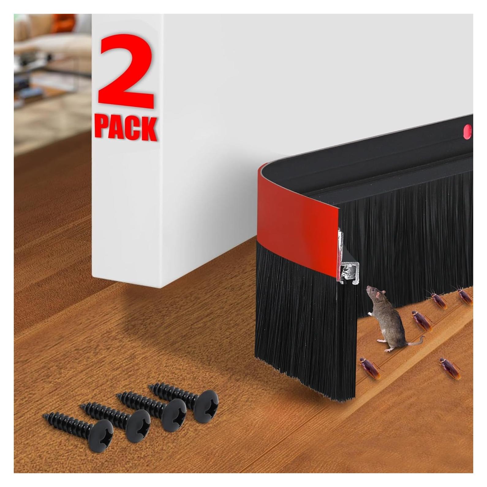 Paquete de 2 Barreras para Puertas COZYNIX - Aislamiento de Aire y Ruido