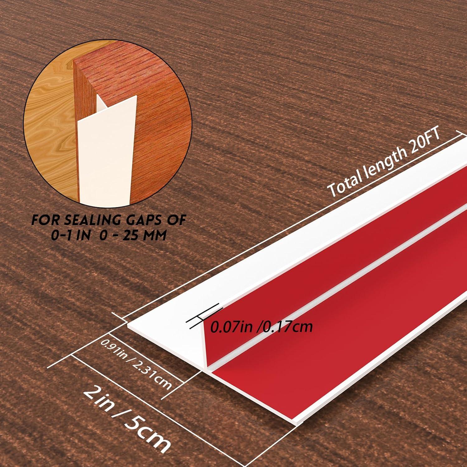 Sello de puerta con burlete en T Floatlive 6.1m blanco