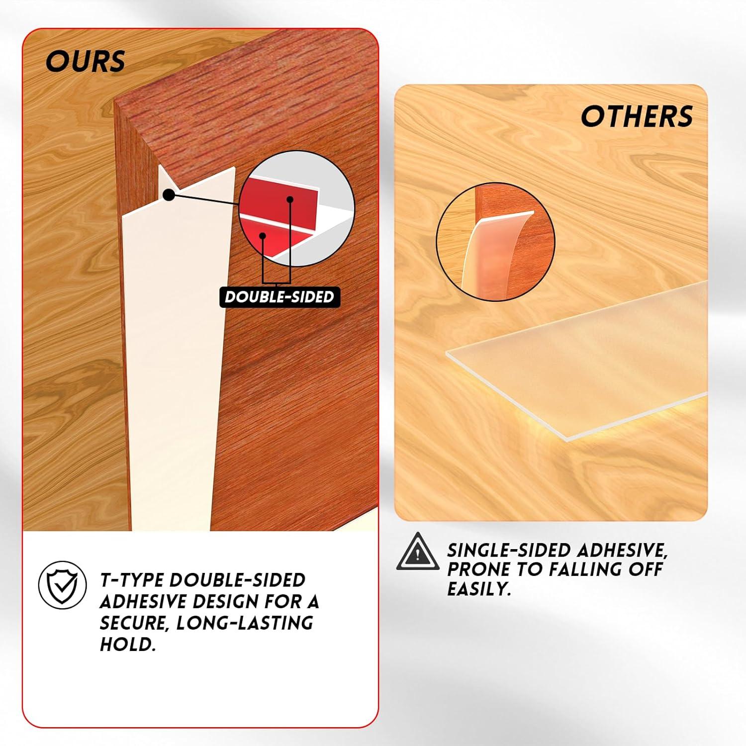 Sello de puerta con burlete en T Floatlive 6.1m blanco