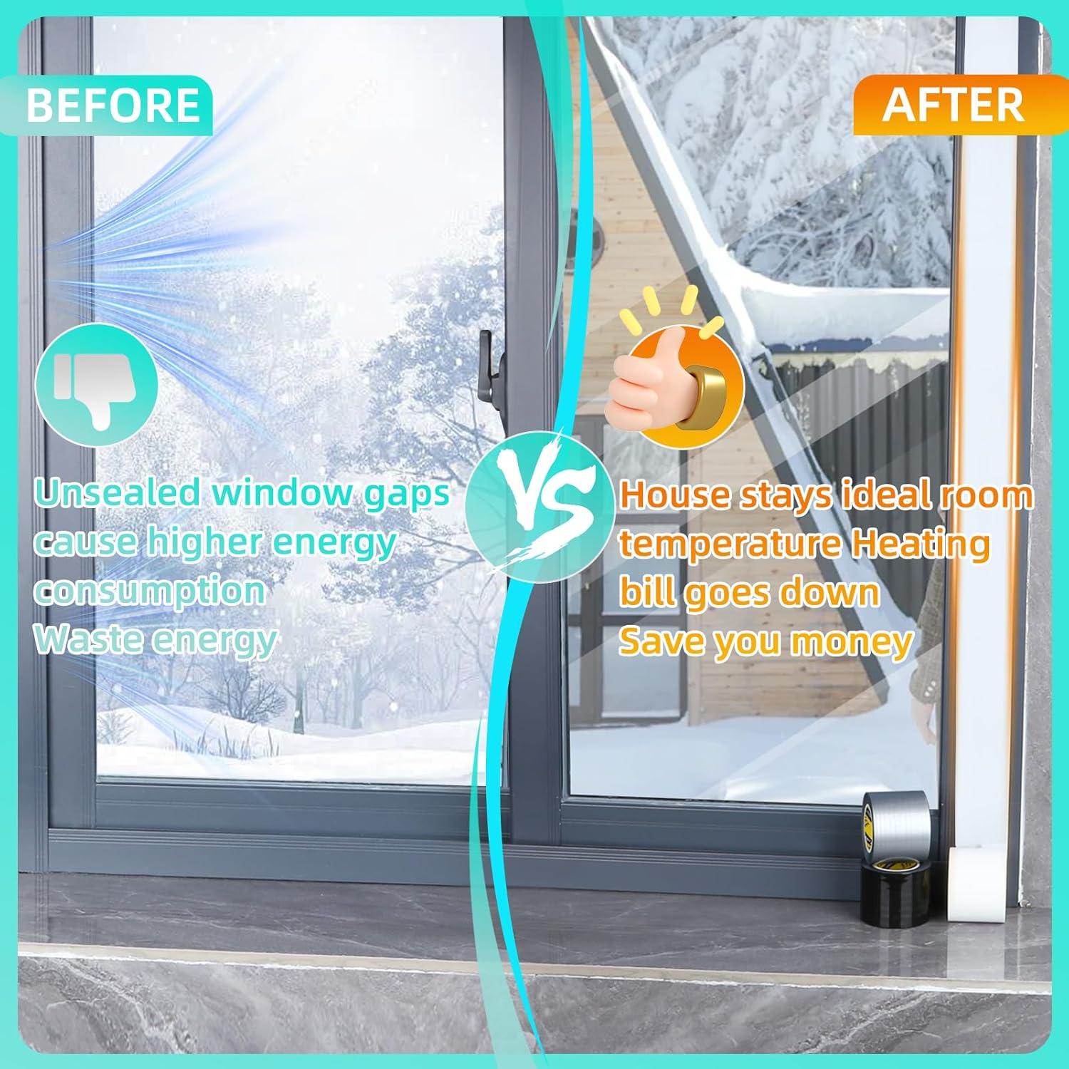 Cinta de Sellado MILEQEE Blanca 5.08cm x 20m Impermeable