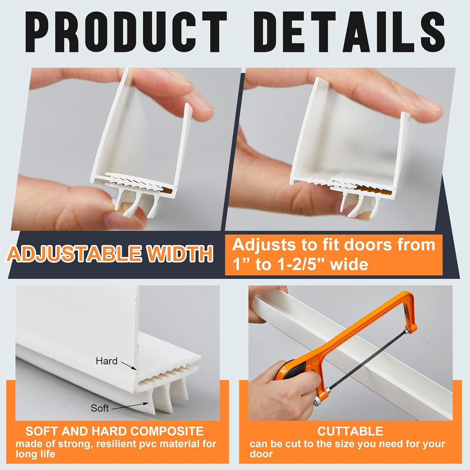 Barrido Inferior Ajustable Pickmesh 91.44 cm para Puerta