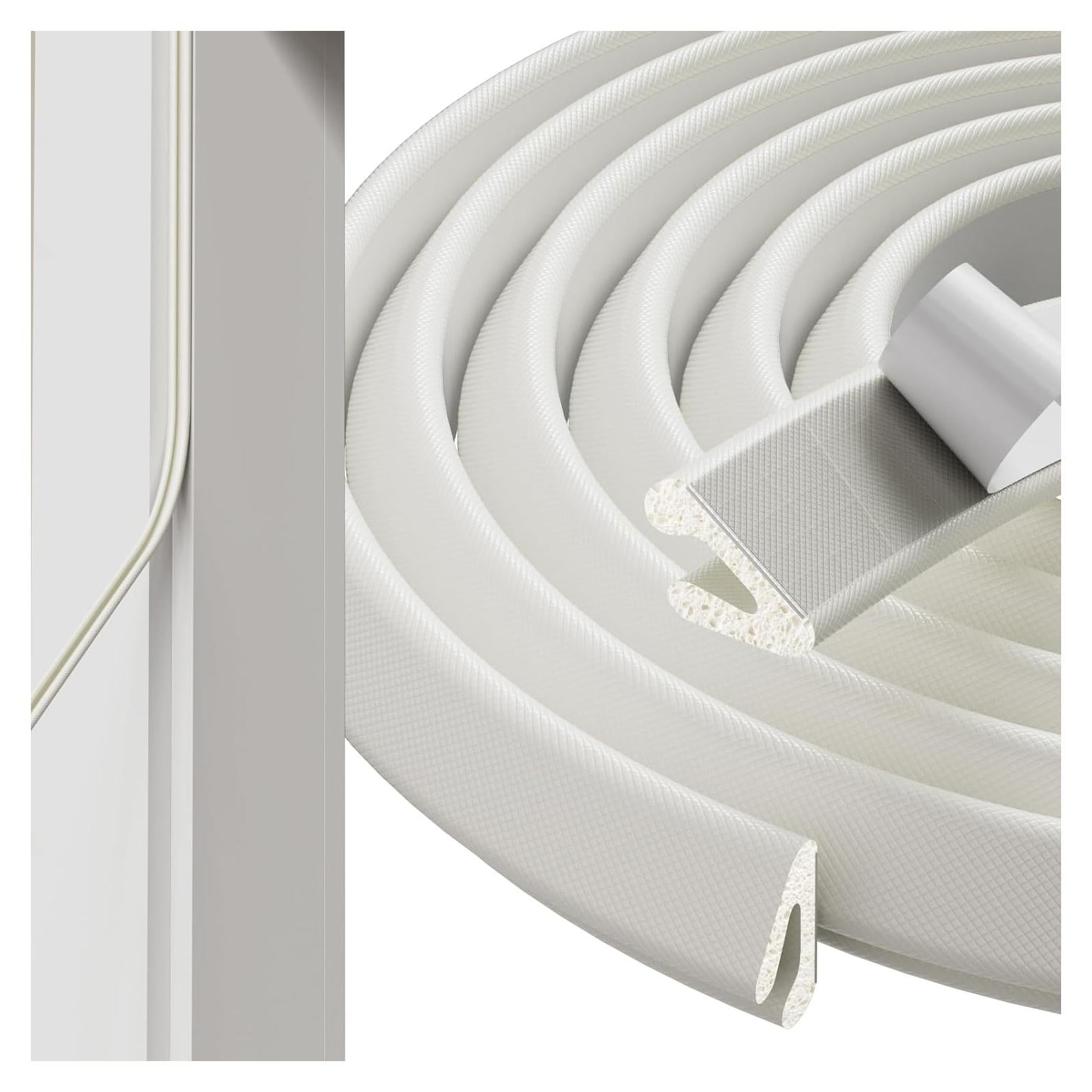 Cinta Aislante de Espuma en V cuysfead 10 m Blanco