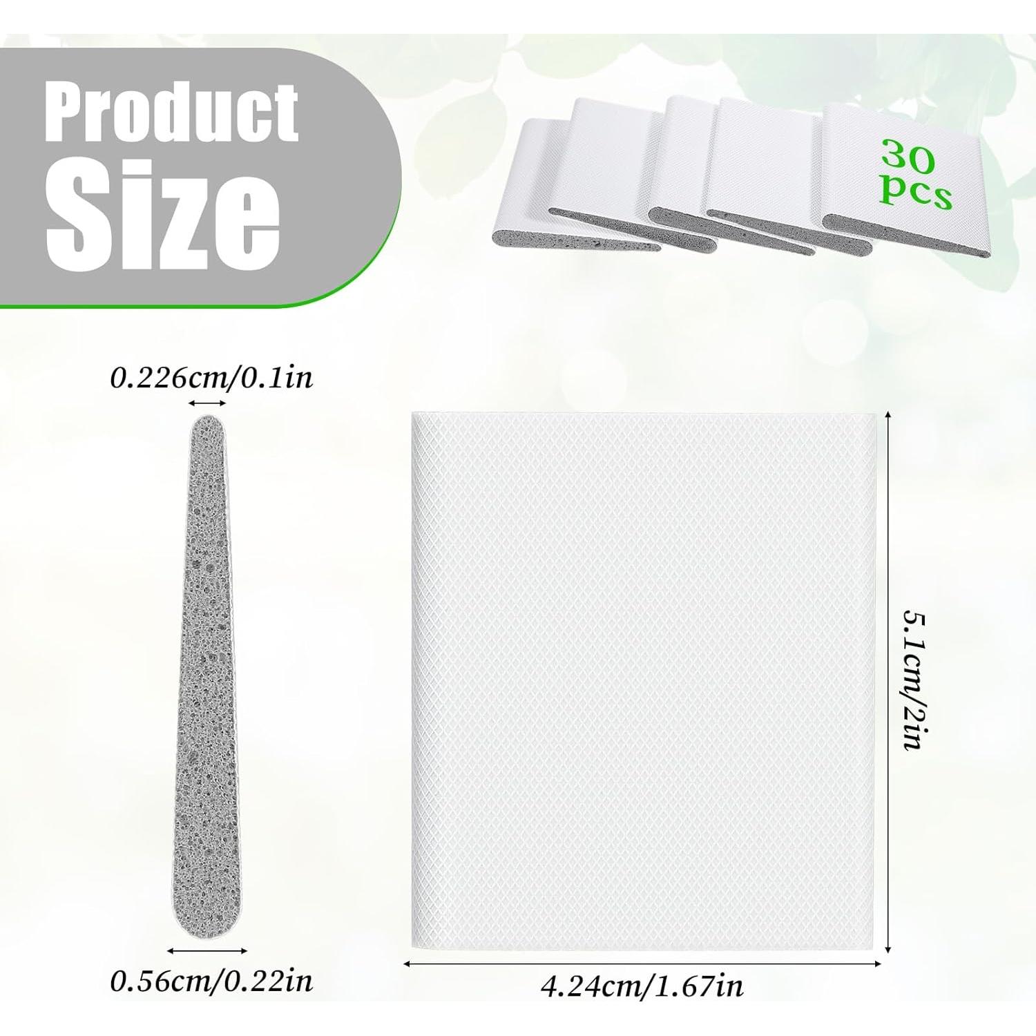 30 Sellos de Esquinas de Puerta Autoadhesivos Trinkrittey