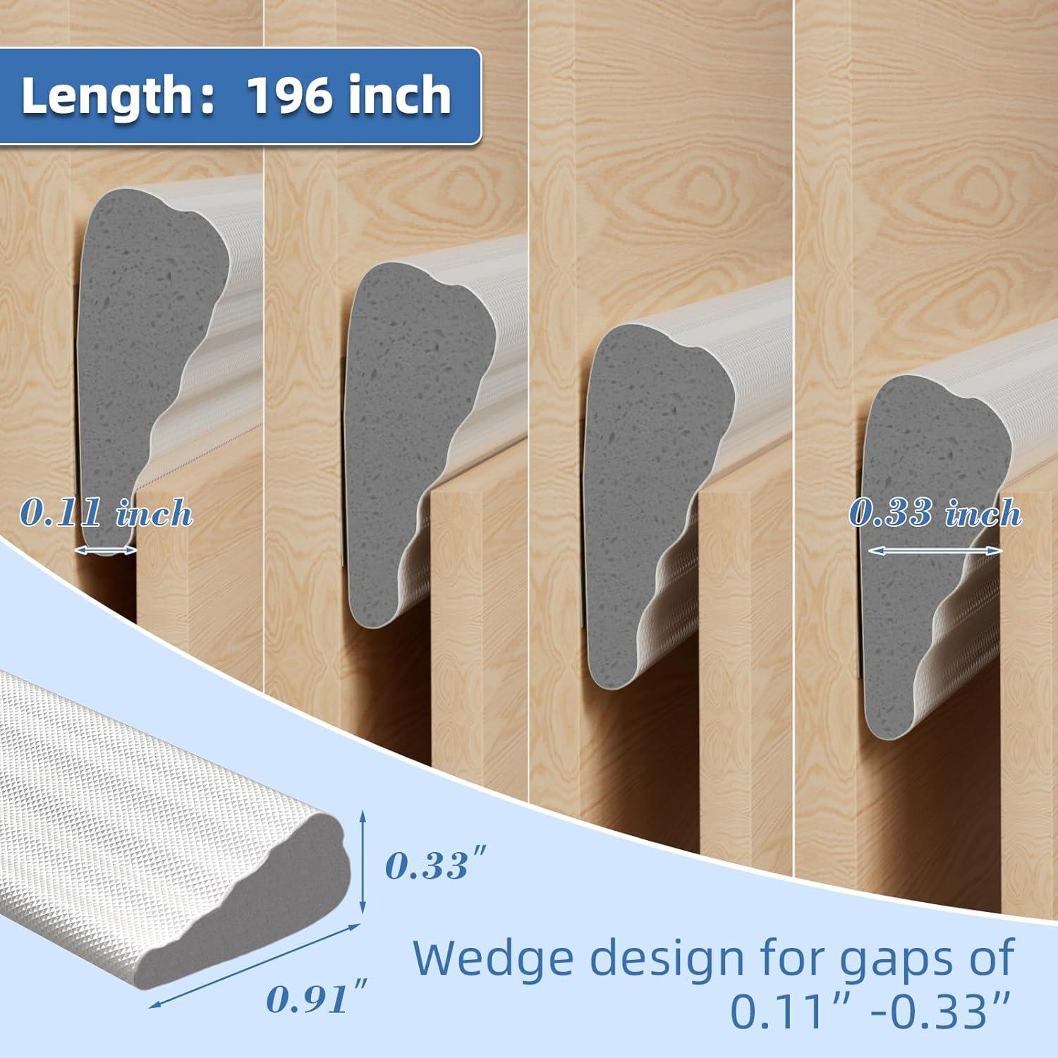 Tira de Sellado Aislante KAYLEINSTER 498.4 cm Blanca