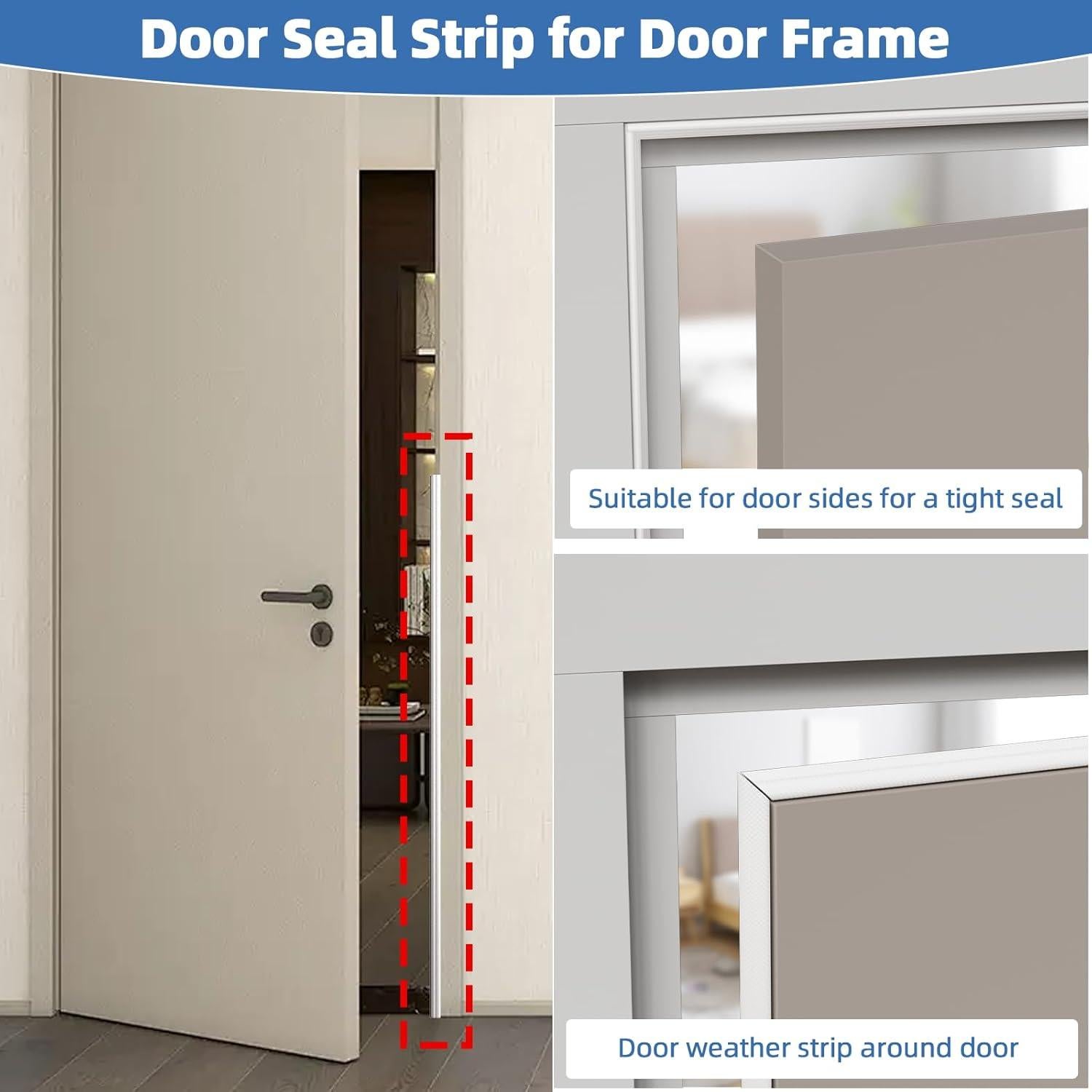 Tira de Sellado Aislante KAYLEINSTER 498.4 cm Blanca