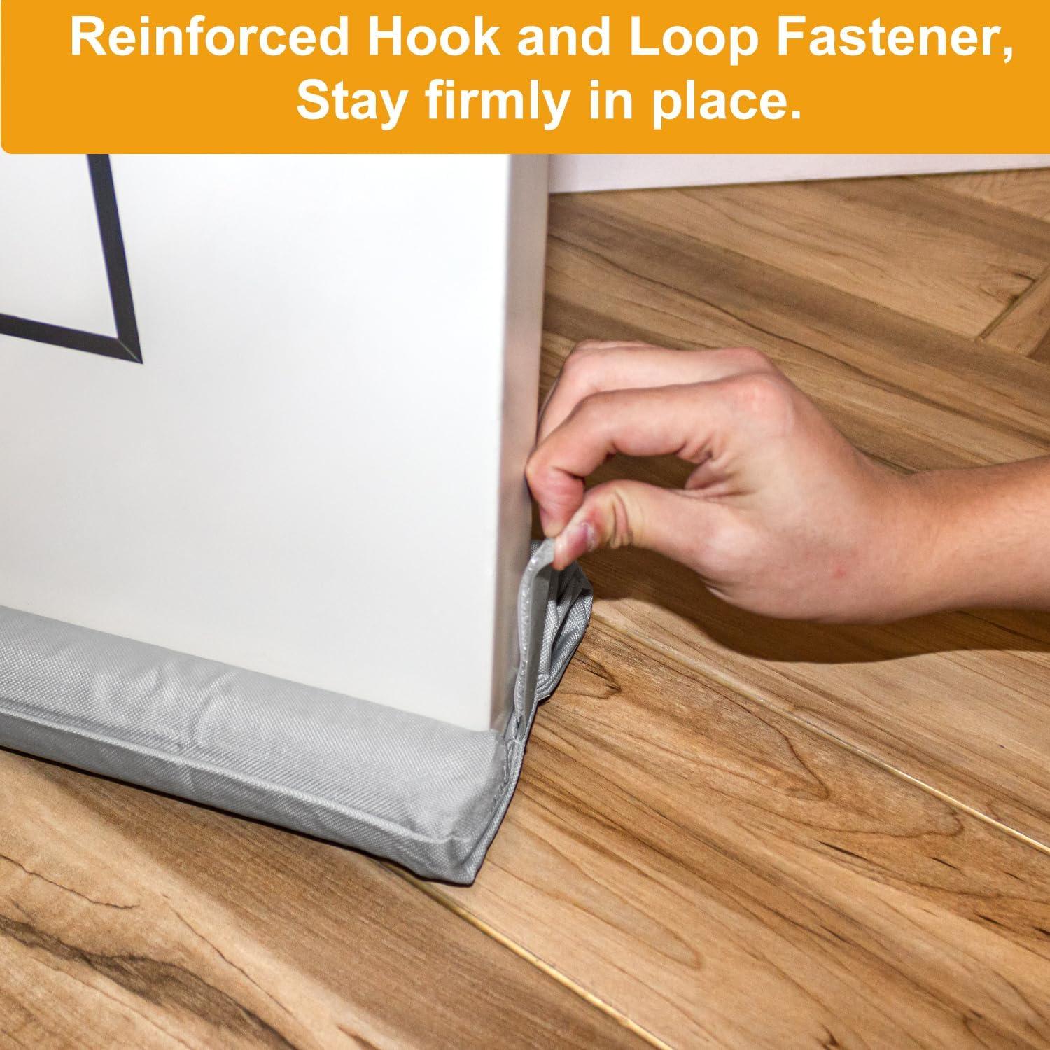 Barrera de Corrientes de Aire TONINT 2 Paquetes 99 cm Silicona