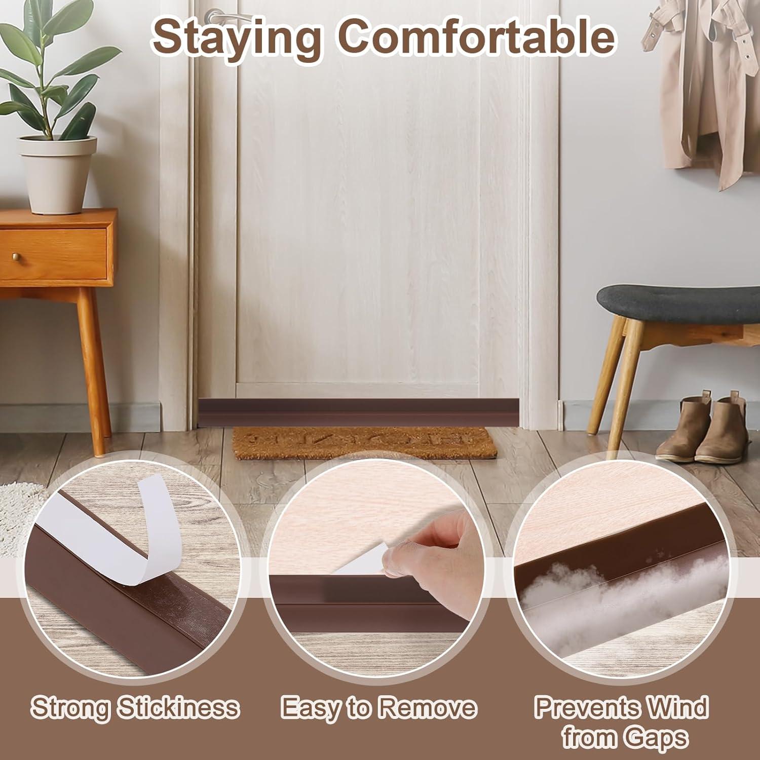 Tira de Aislamiento Adhesiva uxcell 5m x 35mm Blanca