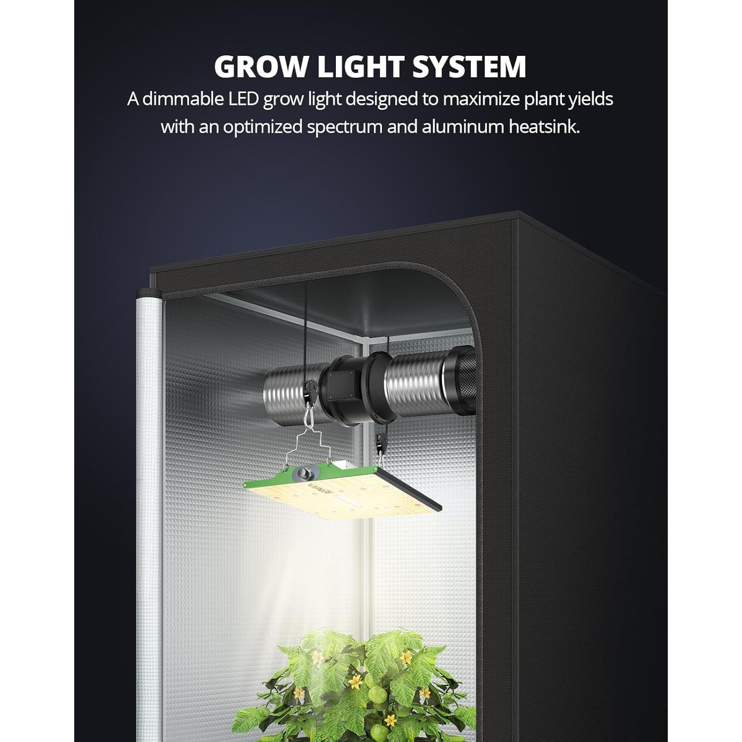 Luz de Cultivo LED VIPARSPECTRA P1000 100W Espectro Completo