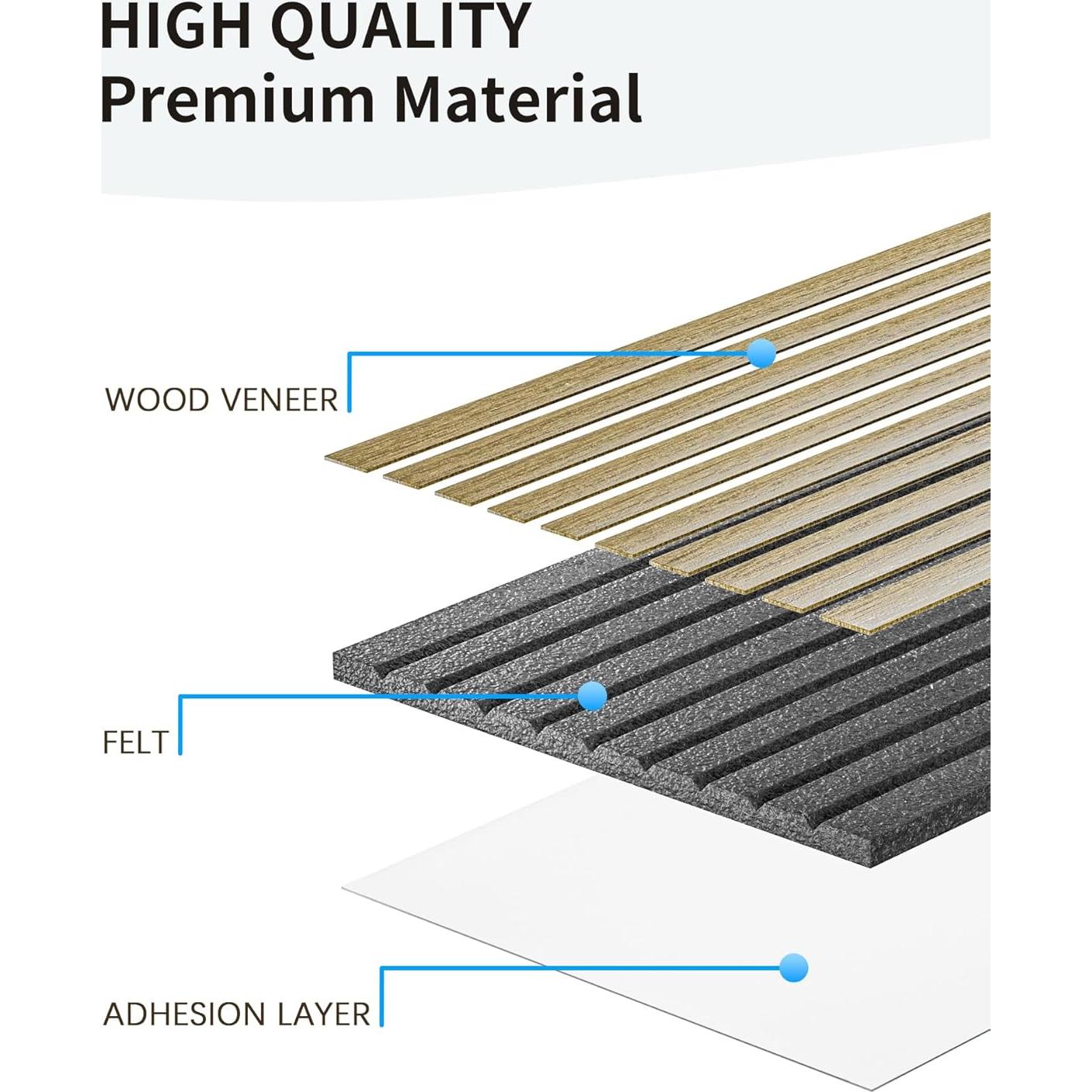 Paneles de Pared 3D Autoadhesivos RozingStar Ébano 240x30 cm