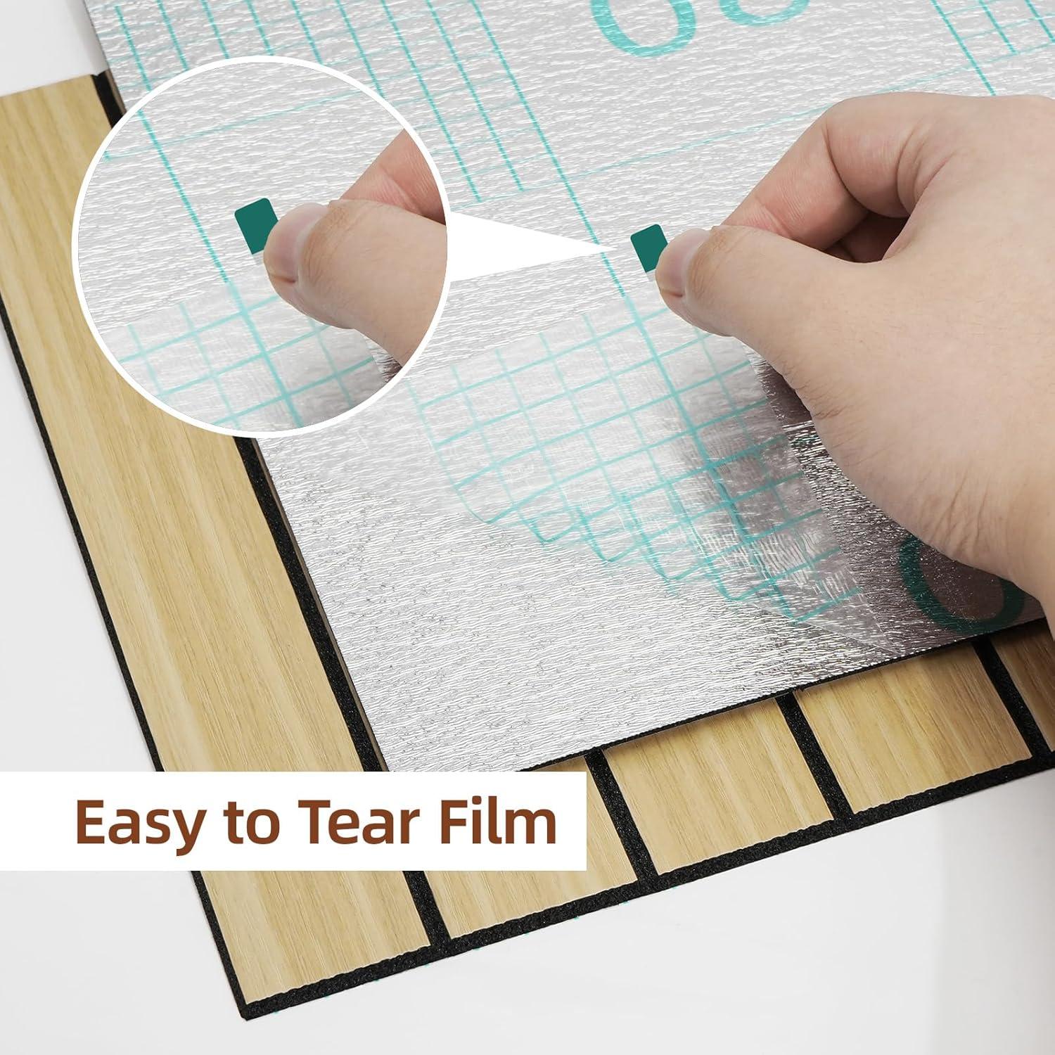 Paneles de Pared Autoadhesivos WADILE 30x30cm PVC Aislantes