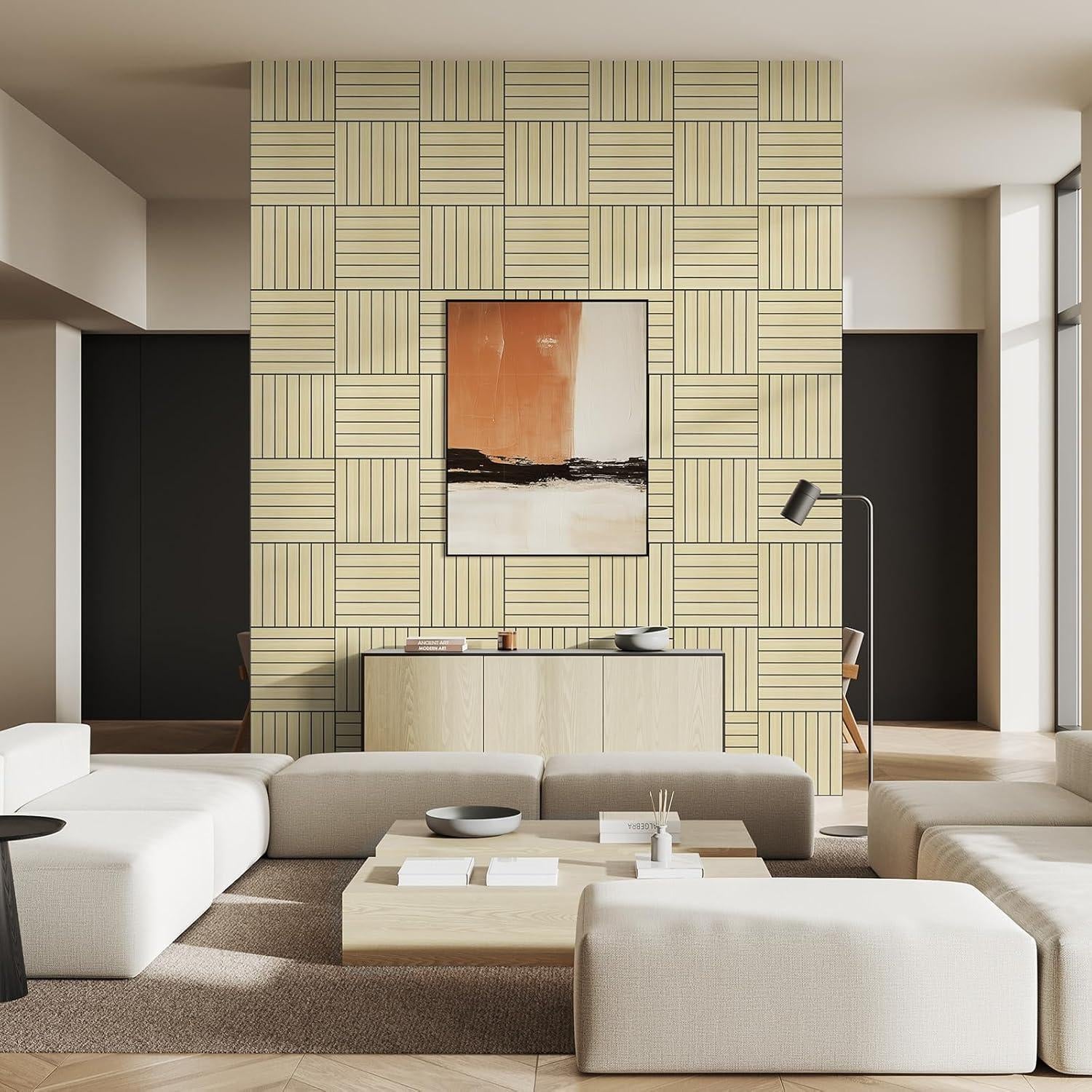 Paneles de Pared Autoadhesivos WADILE 30x30cm PVC Aislantes