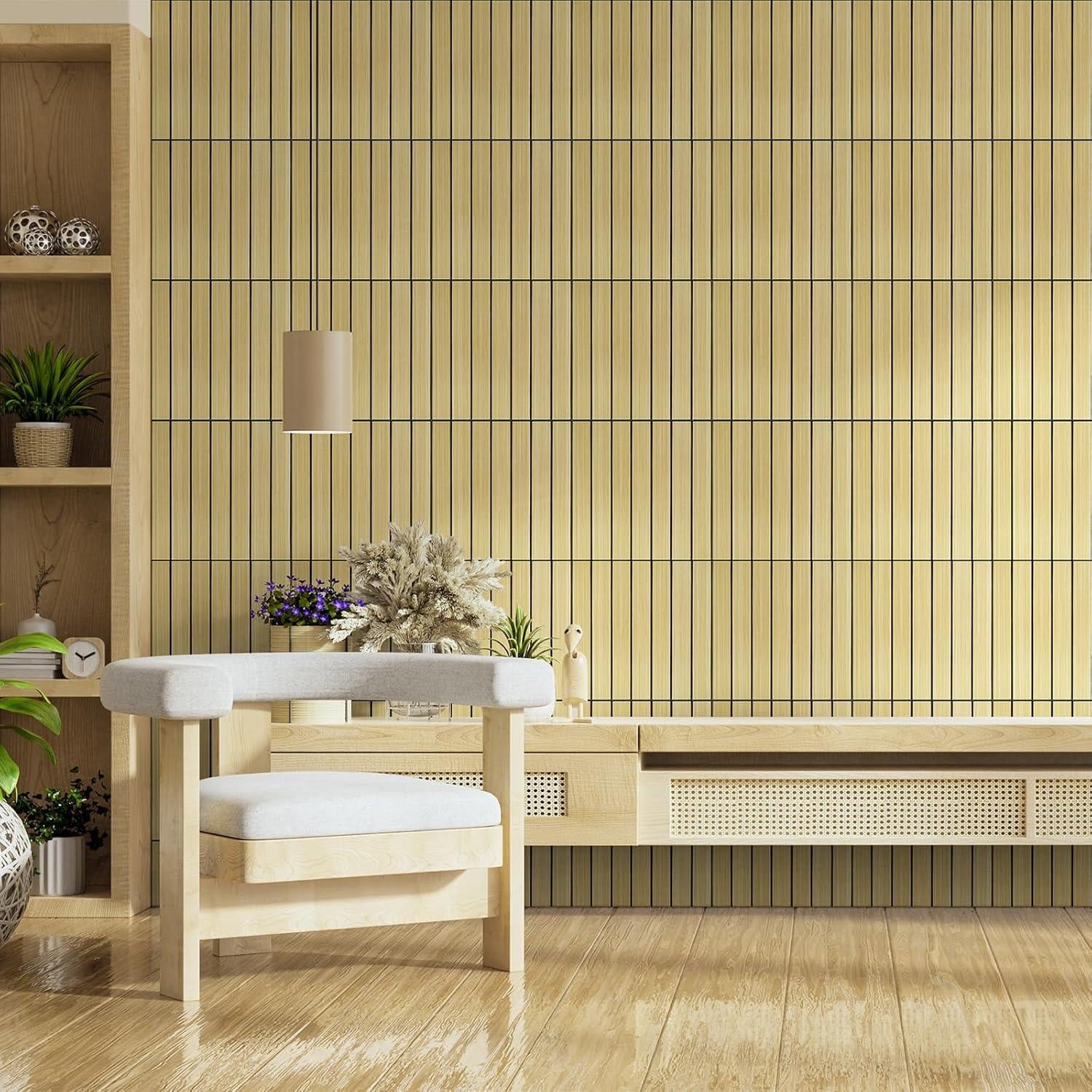 Paneles de Pared Autoadhesivos WADILE 30x30cm PVC Aislantes