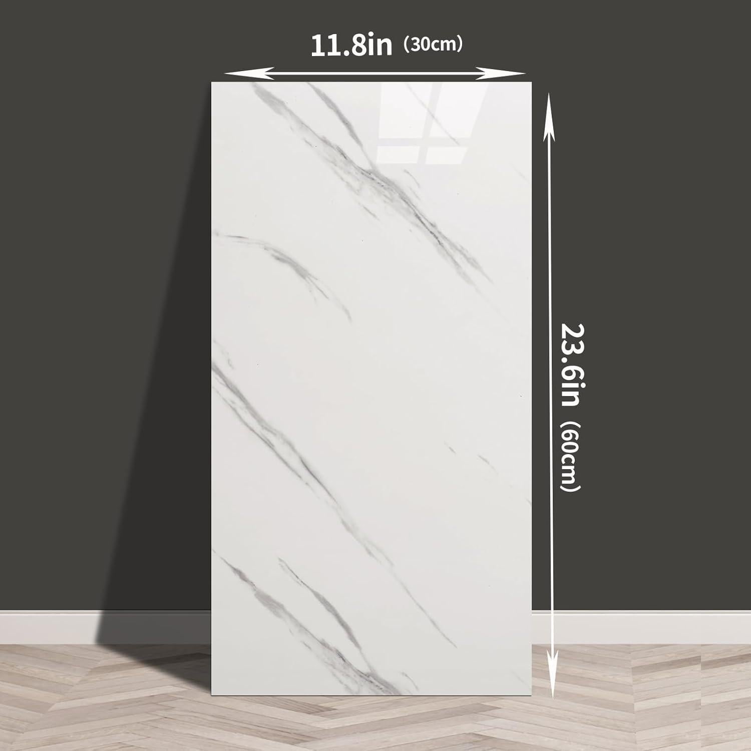 Paneles de Pared Autoadhesivos Haimin 20 Piezas 60x30 cm