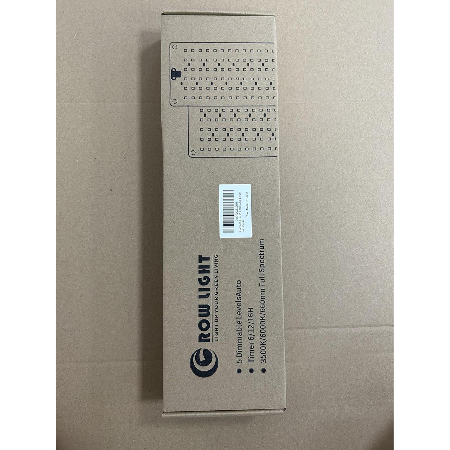 Panel de Luz de Crecimiento Garpsen 4Paneles 40W 552 LEDs