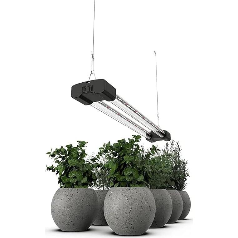 Luz de Cultivo LED Espectro Completo BoostGro 0.61m Negra
