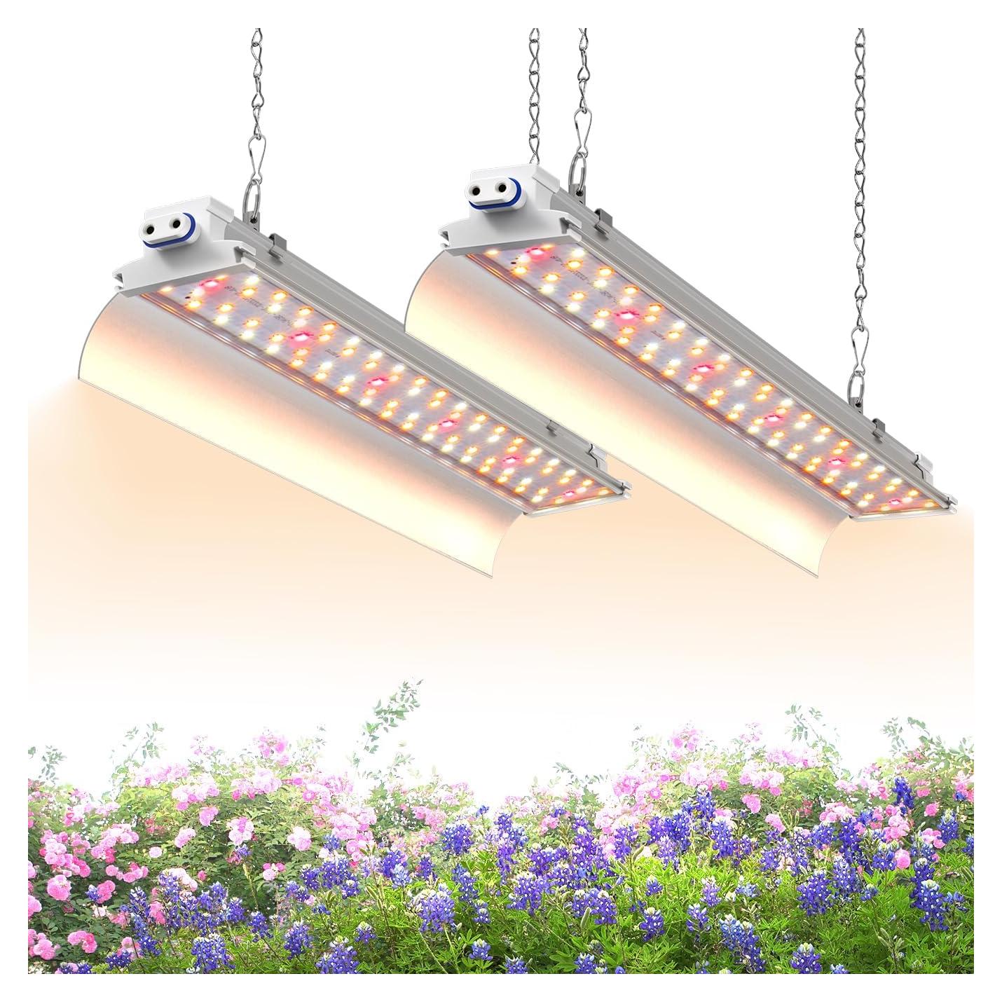 Luces de Cultivo LED 1.4FT SpeePlant Espectro Completo 36W