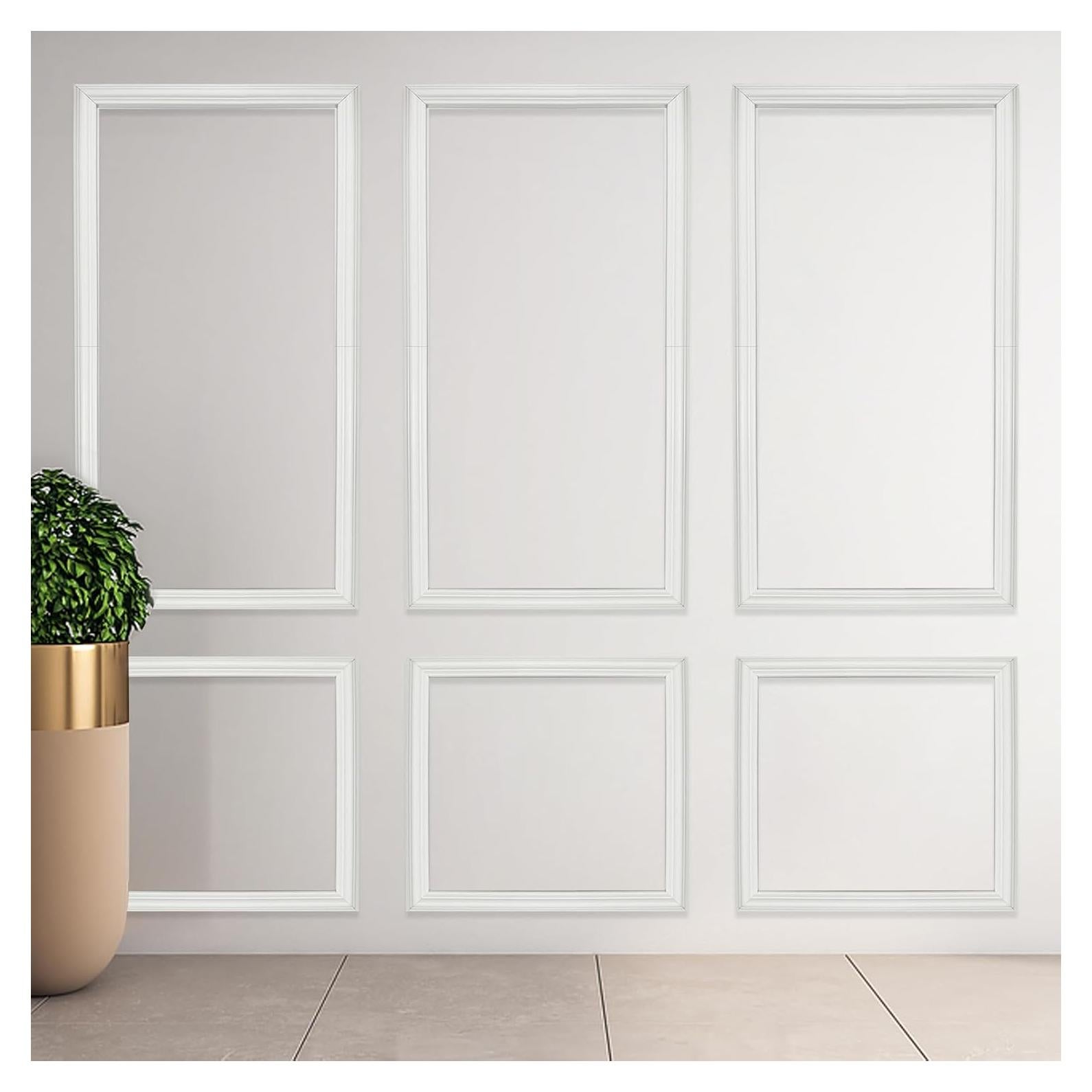 Kit de Moldura de Pared Autoadhesiva 3 Piezas SHUNYITONG