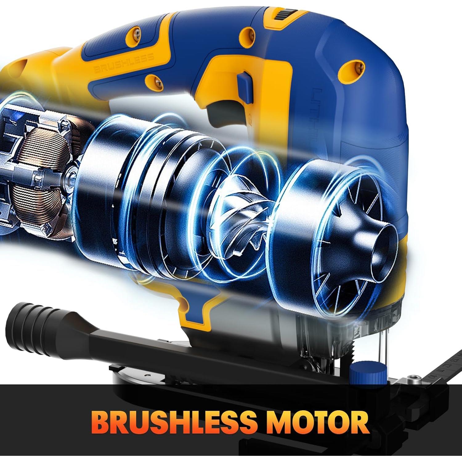 Sierra de Calar Inalámbrica Eastyle 20V con Batería 4Ah