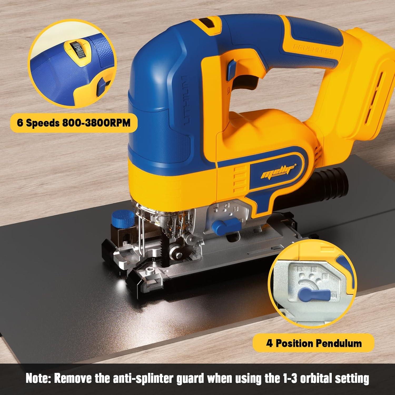 Sierra de Calar Inalámbrica Eastyle 20V con Batería 4Ah