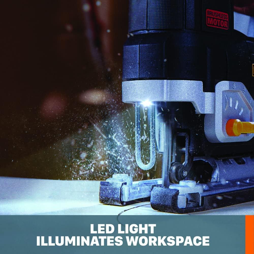 Sierra de calar inalámbrica Worx NITRO 20V sin escobillas