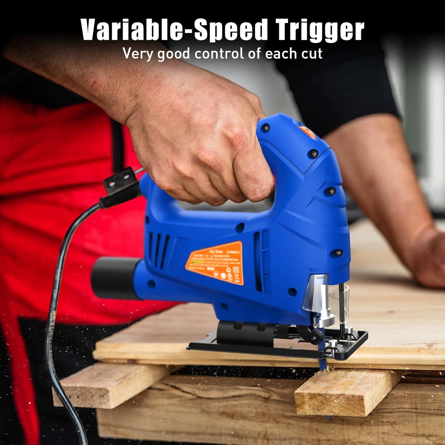 Sierra de Calar Eléctrica SORAKO 5.0Amp 800-3000 SPM 6 Velocidades