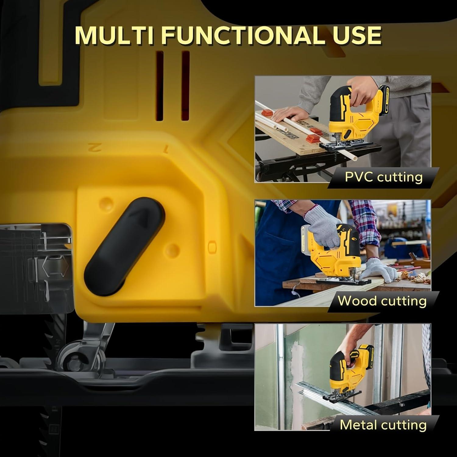 Sierra de calar inalámbrica Searvgrh SCL-XYJ-01 con LED