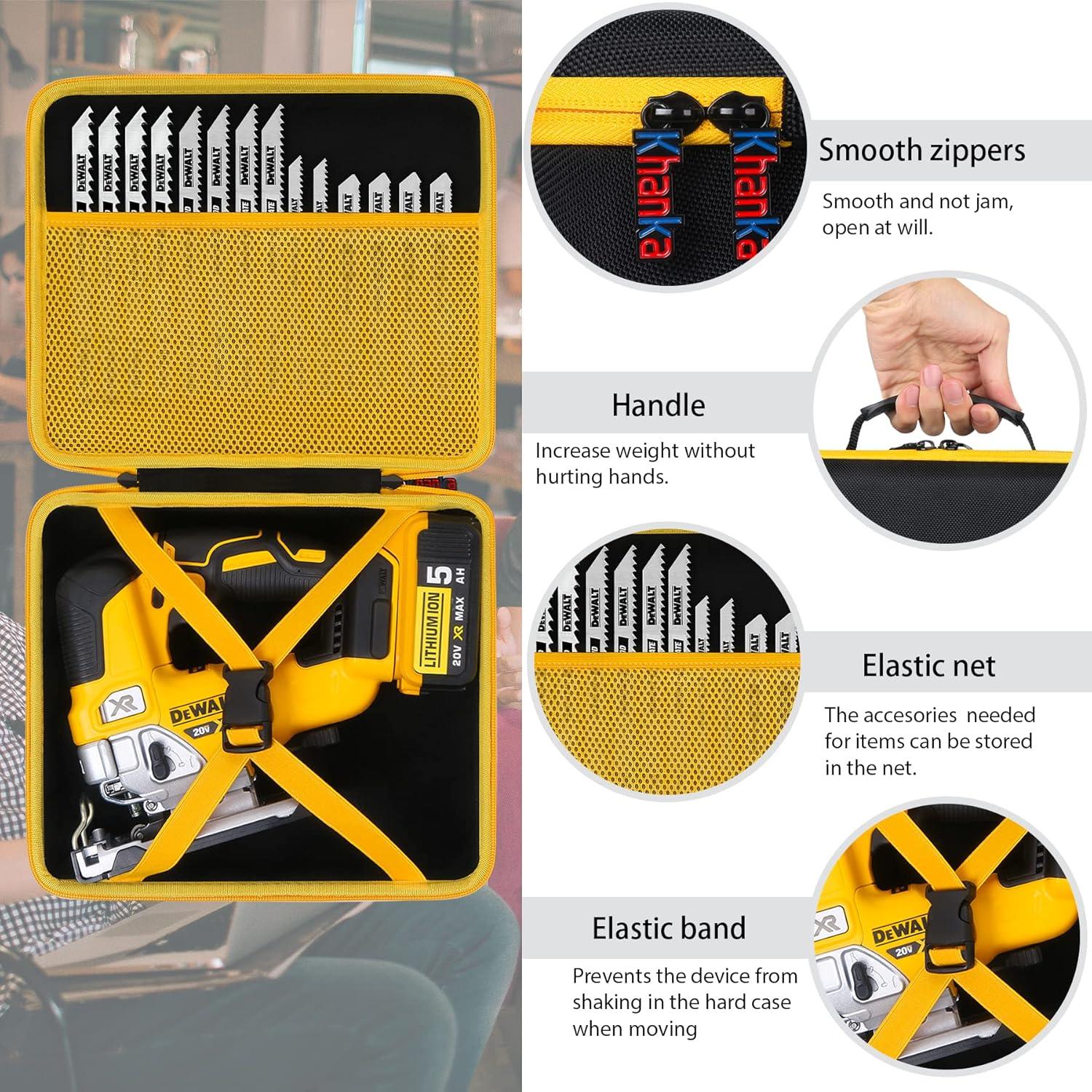 Funda Dura Khanka para Sierra de Calar DEWALT 20V Sin Escobillas