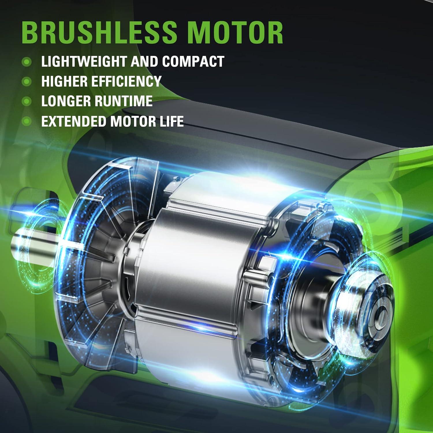 Sierra de calar inalámbrica Greenworks 24V sin escobillas 3,000 SPM