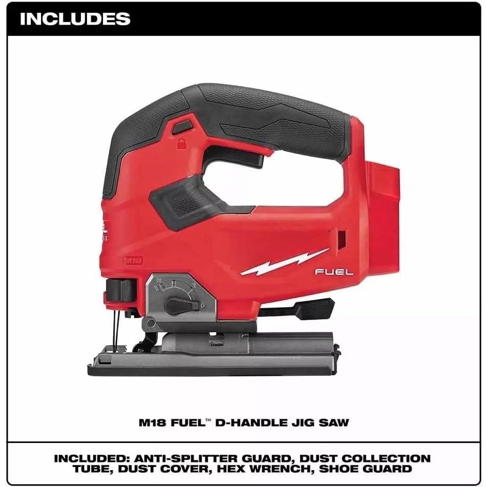 Sierra de Calar Inalámbrica Milwaukee M18 2737-20 18V Sin Escobillas