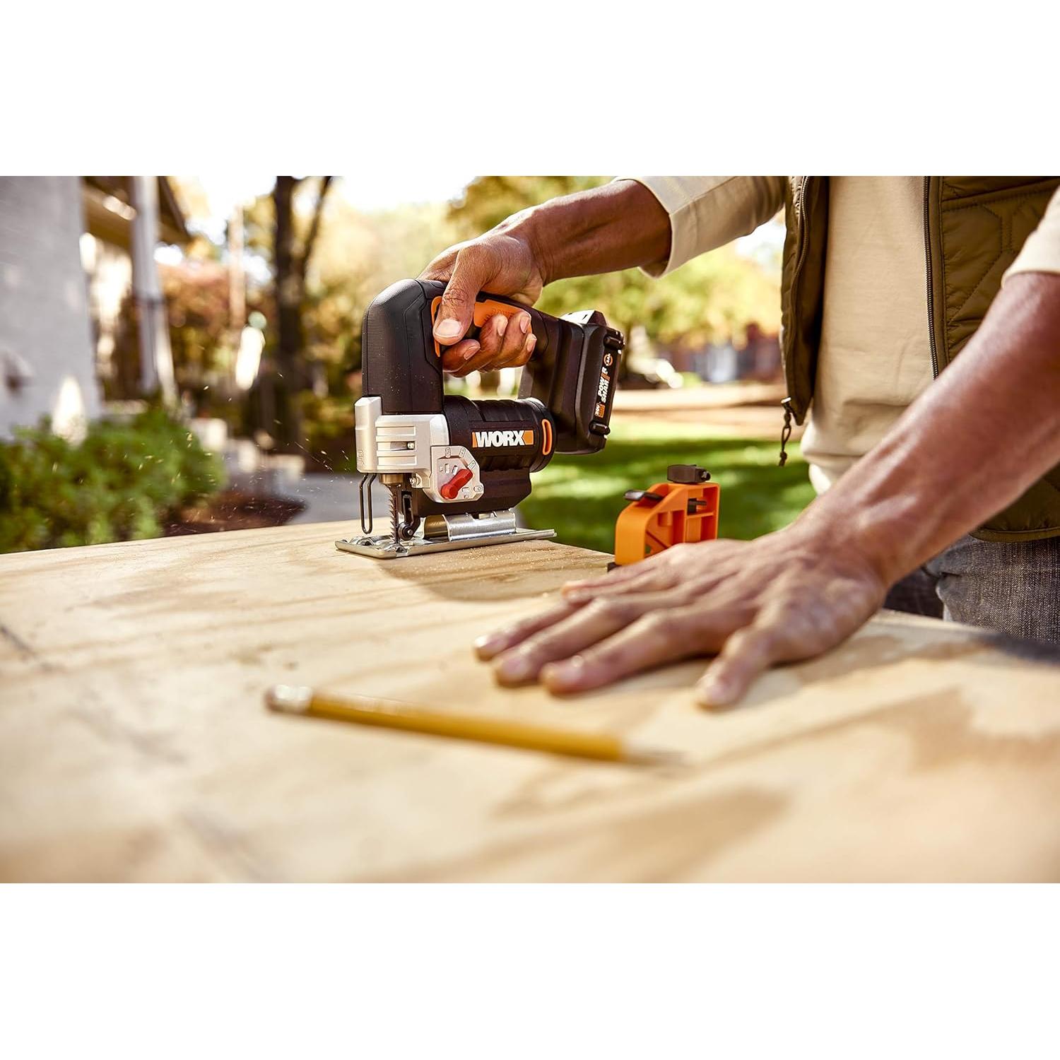 Sierra de Calar Inalámbrica WORX WX543L 20V con Batería