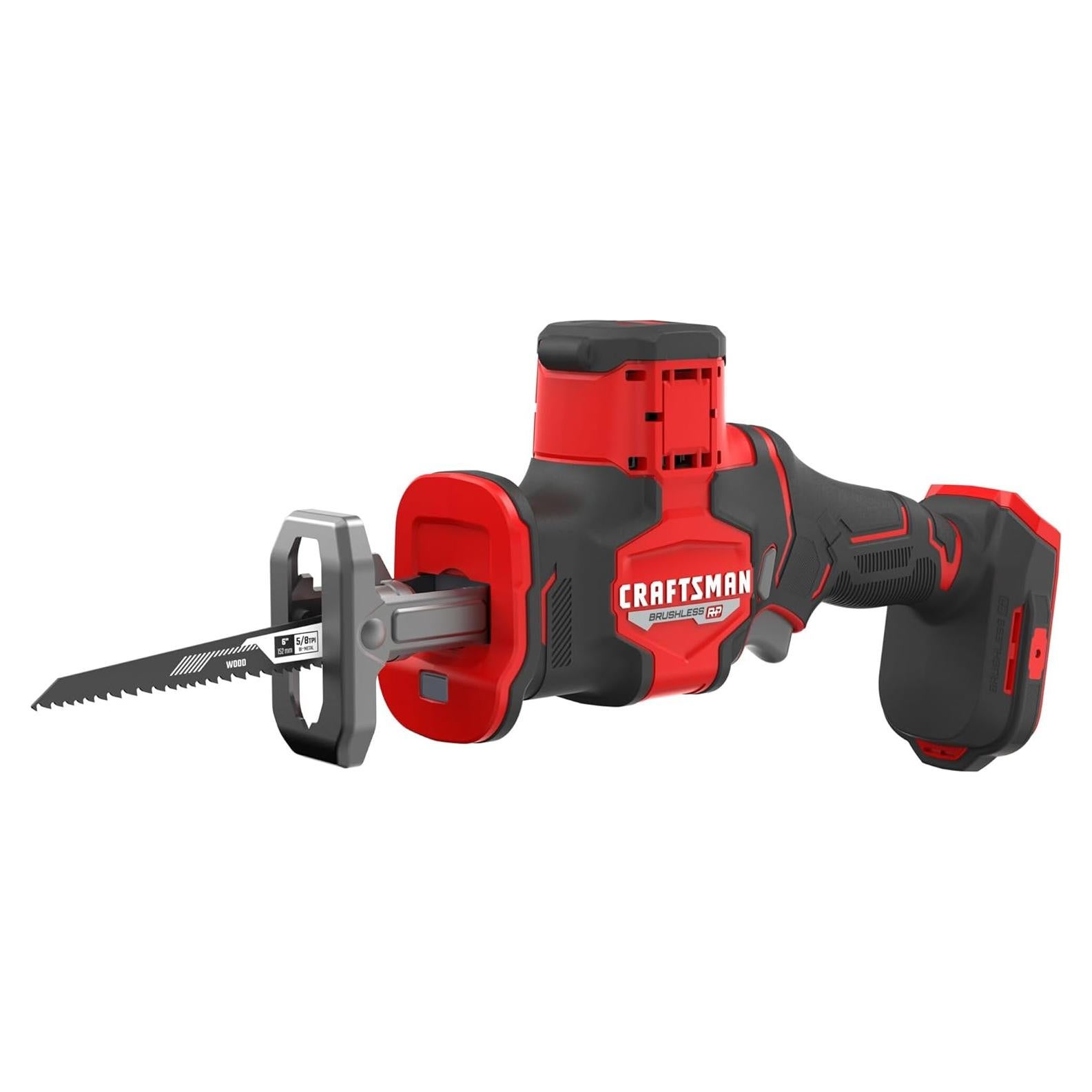 Sierra Recíproca Inalámbrica CRAFTSMAN V20, 2800 SPM, 1.76 kg