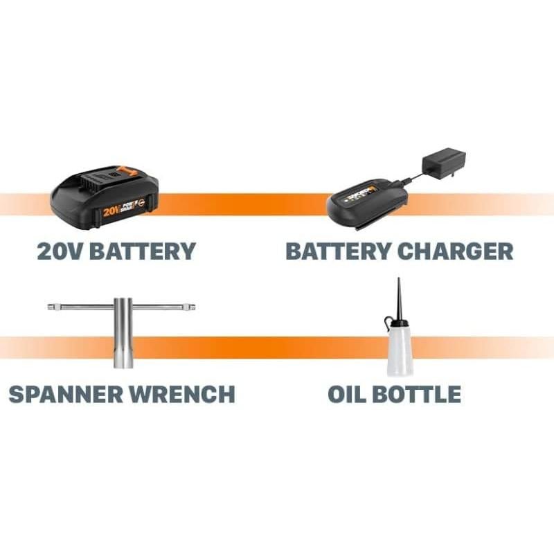 Motosierra Inalámbrica Worx 20V JAWSAW WG320 - Batería Incluida