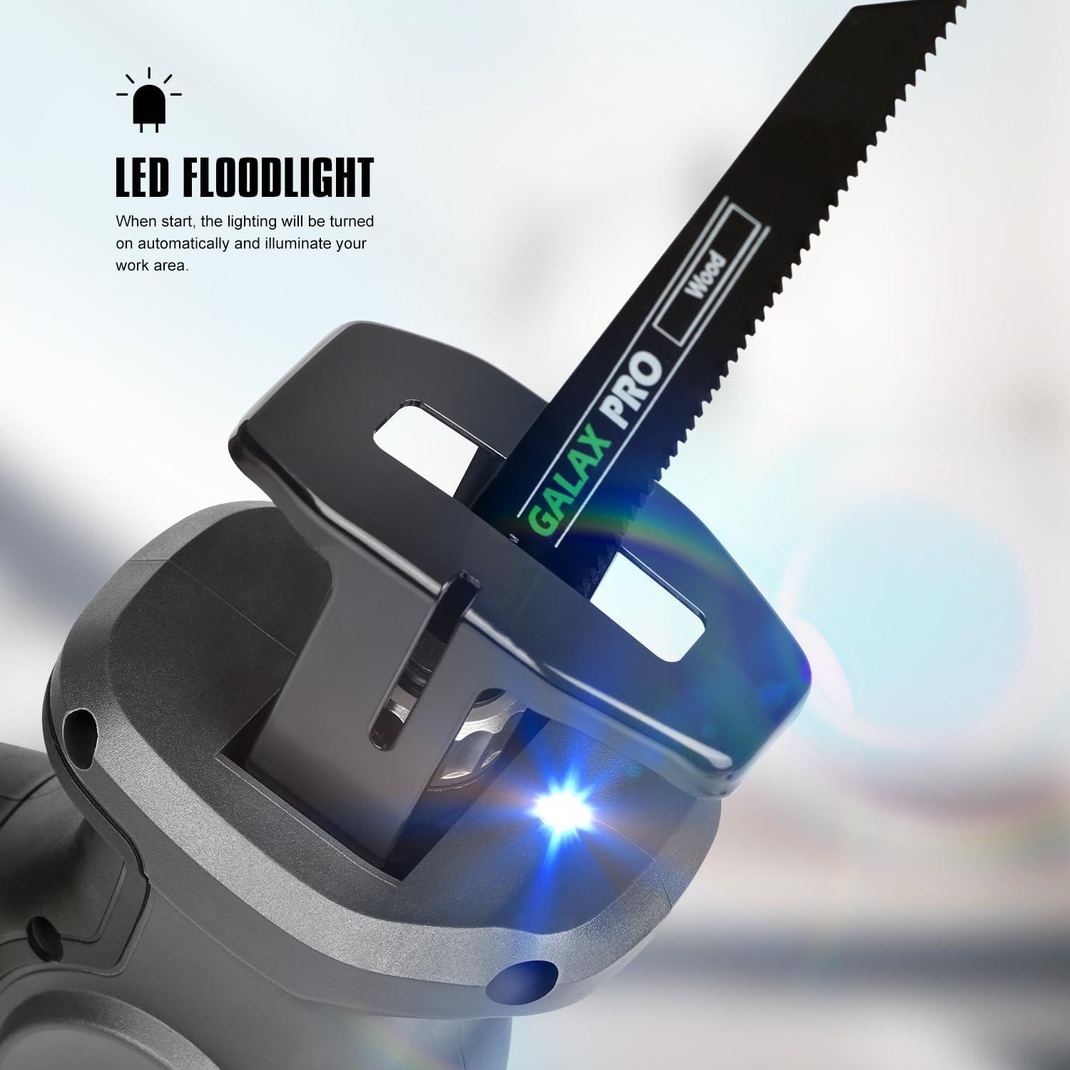 Sierra Recíproca Inalámbrica GALAX PRO 20V 4.0Ah 3000RPM