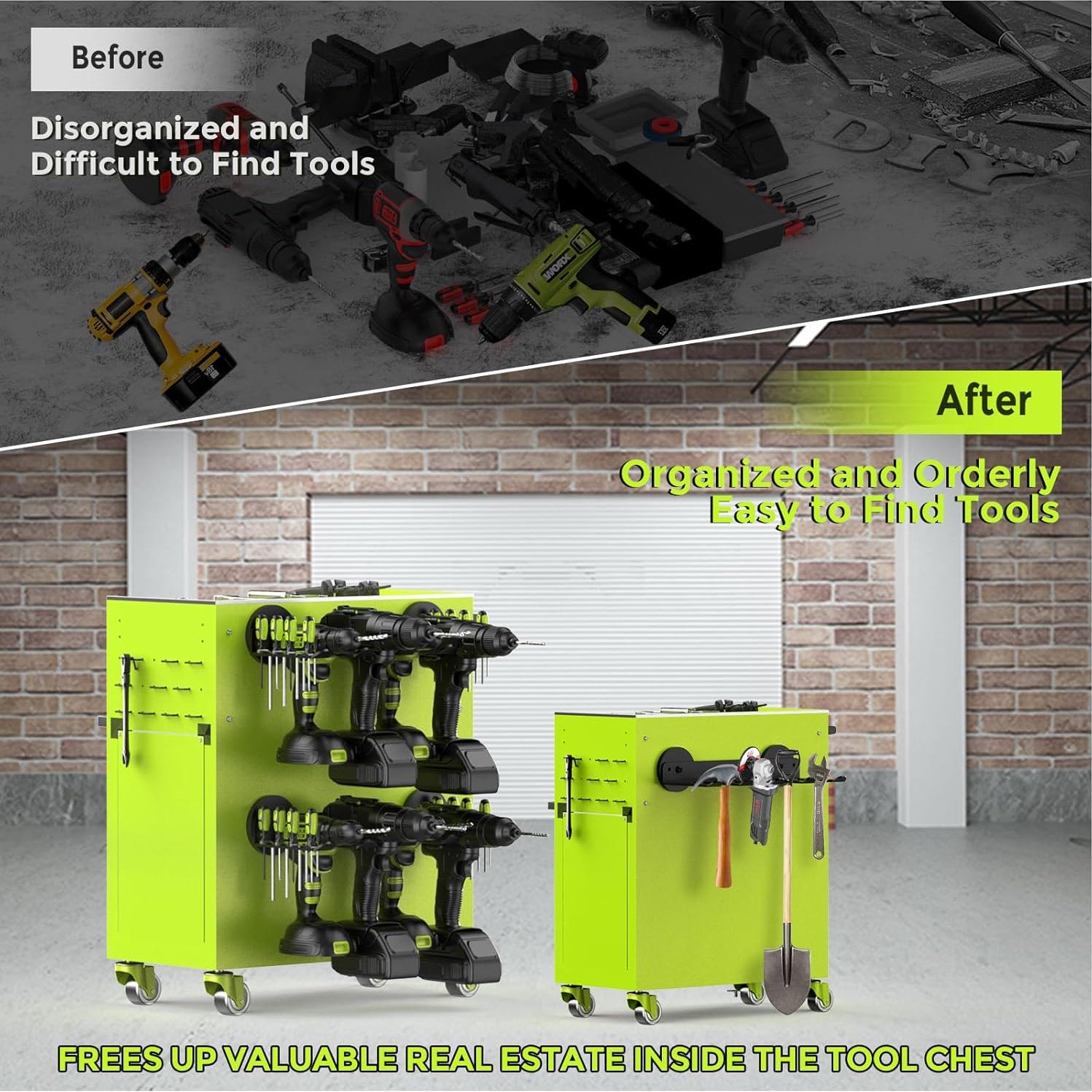 Soporte Magnético SANGIFT para Taladros y Destornilladores - 4 Espacios