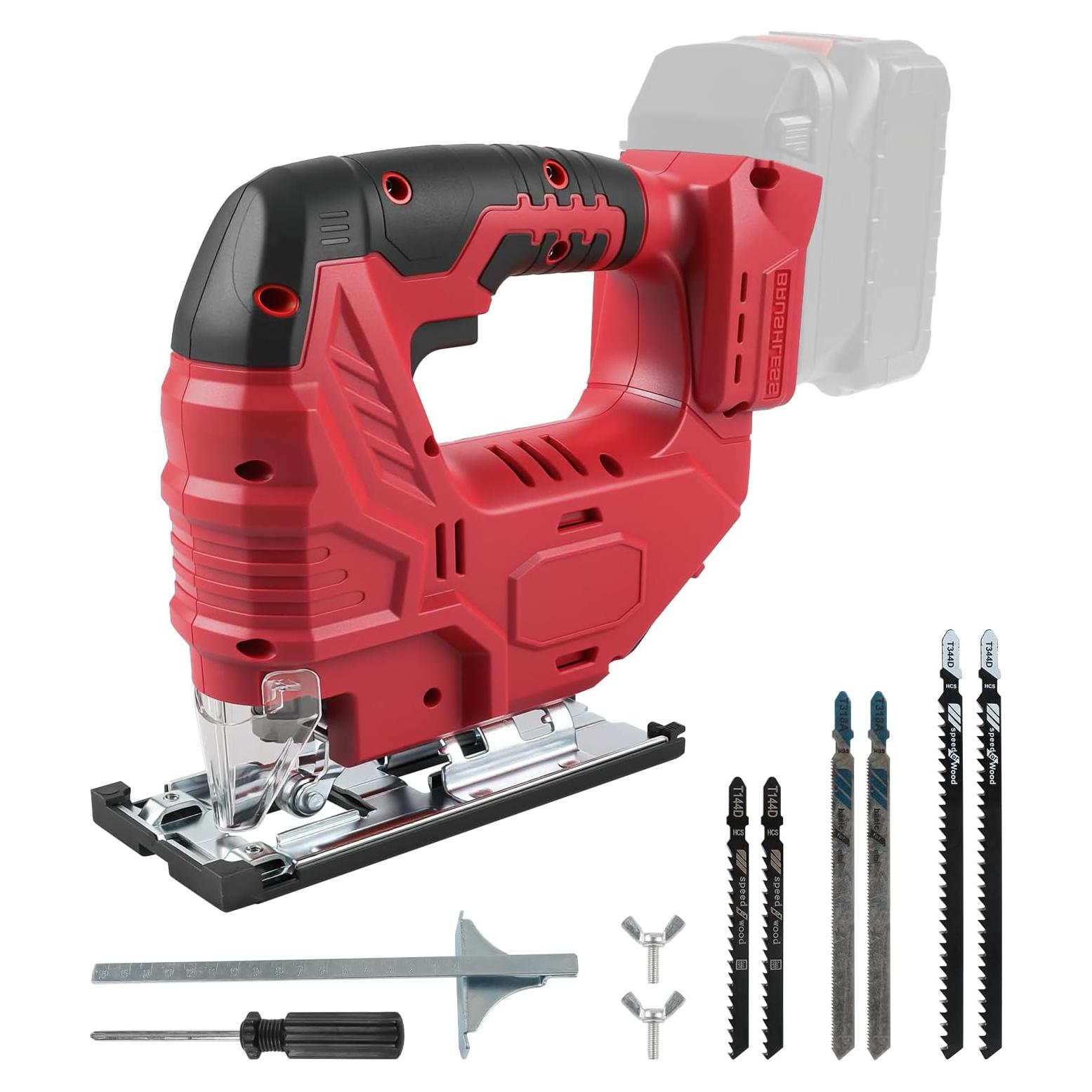 Sierra de calar inalámbrica Milwaukee 18V, 5 velocidades, LED