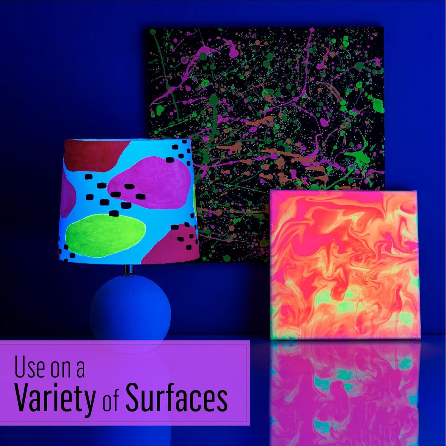 Pintura acrílica que brilla en la oscuridad FolkArt 236 ml