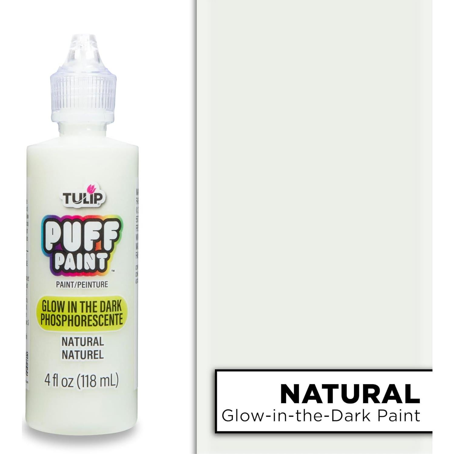 Pintura Puff Brillante Natural Tulip 118 ml para Tela
